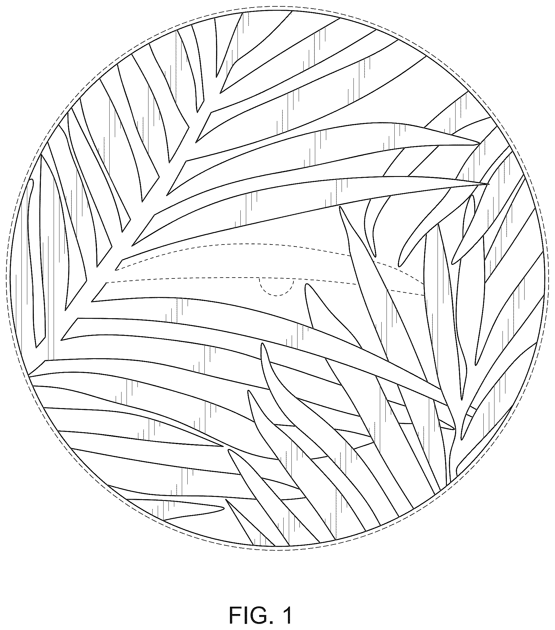 Patent USD1043403 Figure 1 – Watch dial