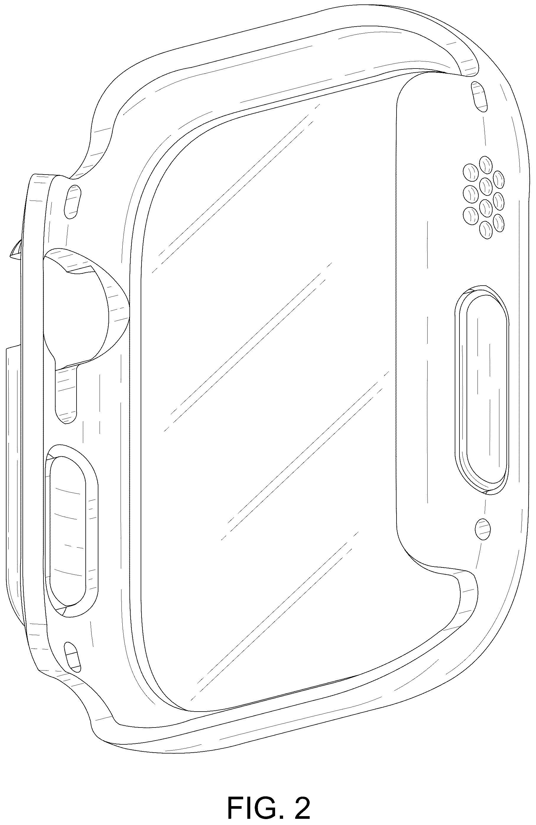 Patent USD1043404 Figure 2 – Watch case