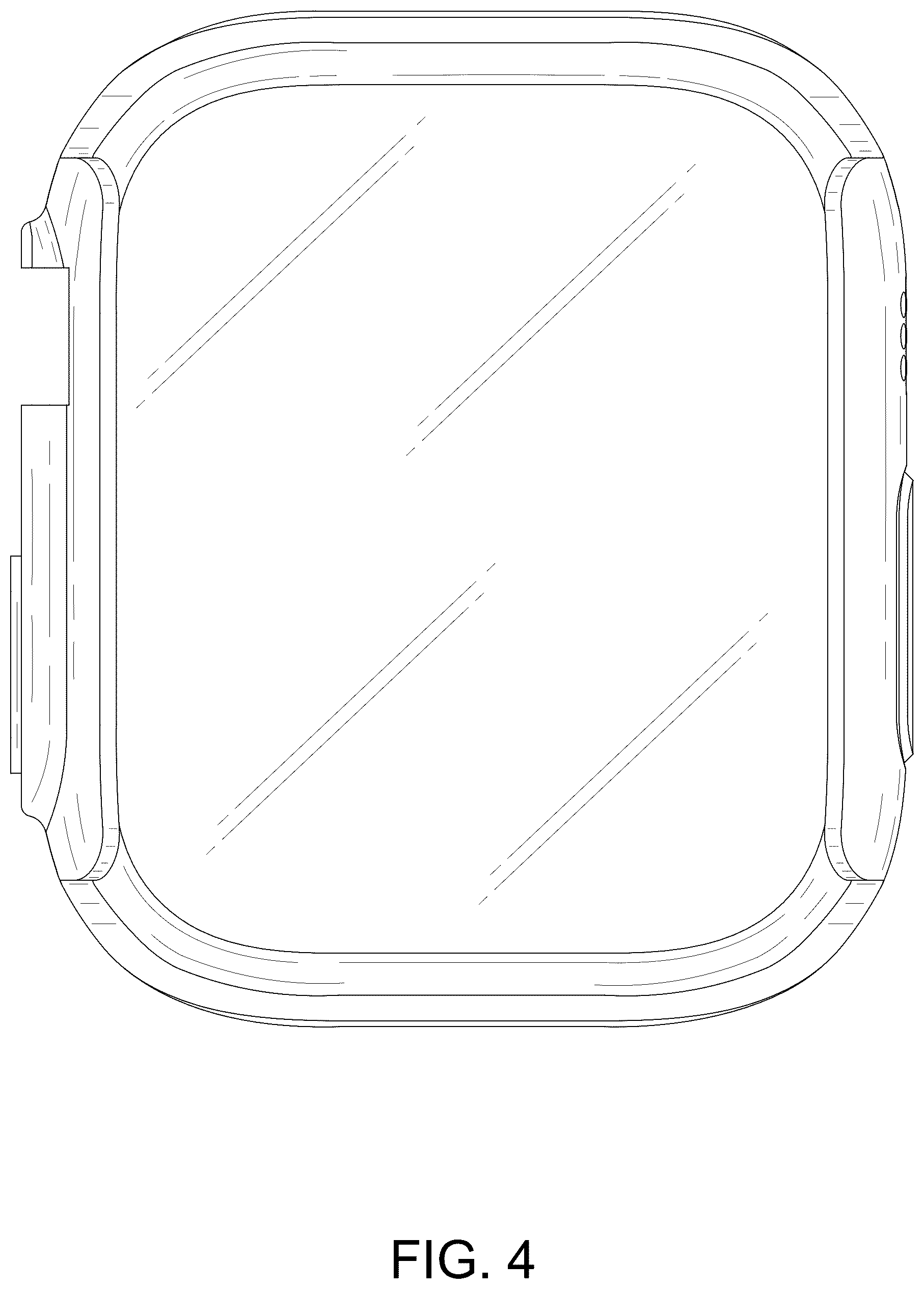 Patent USD1043404 Figure 4 – Watch case