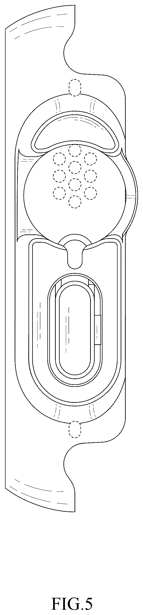 Patent USD1043405 Figure 5 – Protective case for a watch