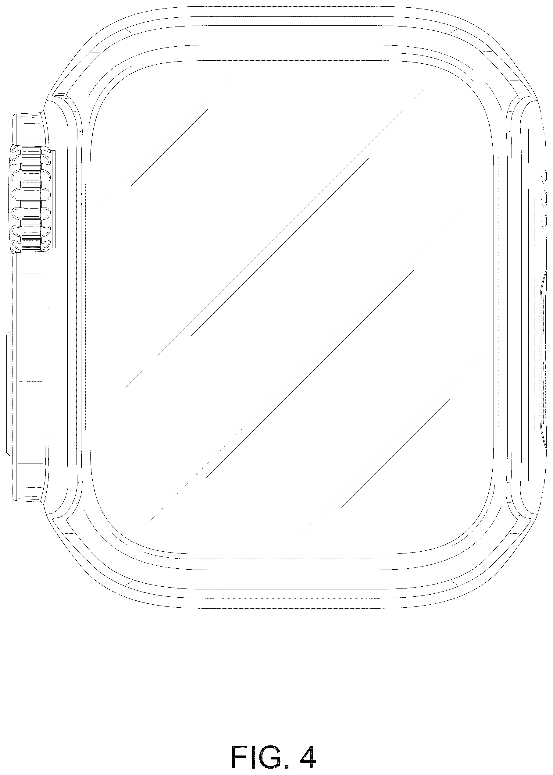 Patent USD1043406 Figure 4 – Protective case for a watch