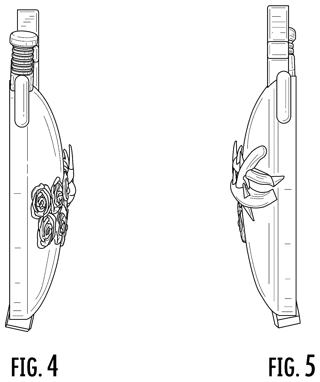 Patent USD1043407 Figure 3 – Jewelry article