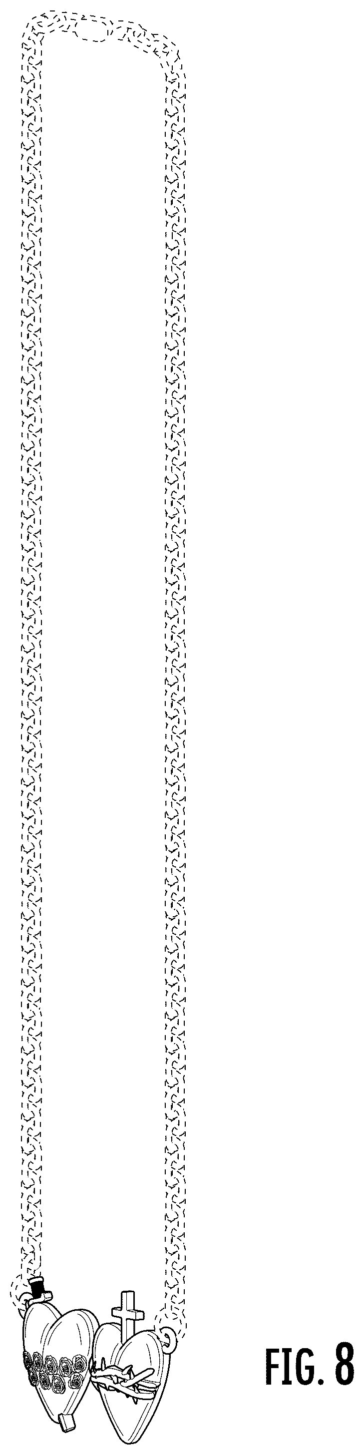 Patent USD1043407 Figure 5 – Jewelry article