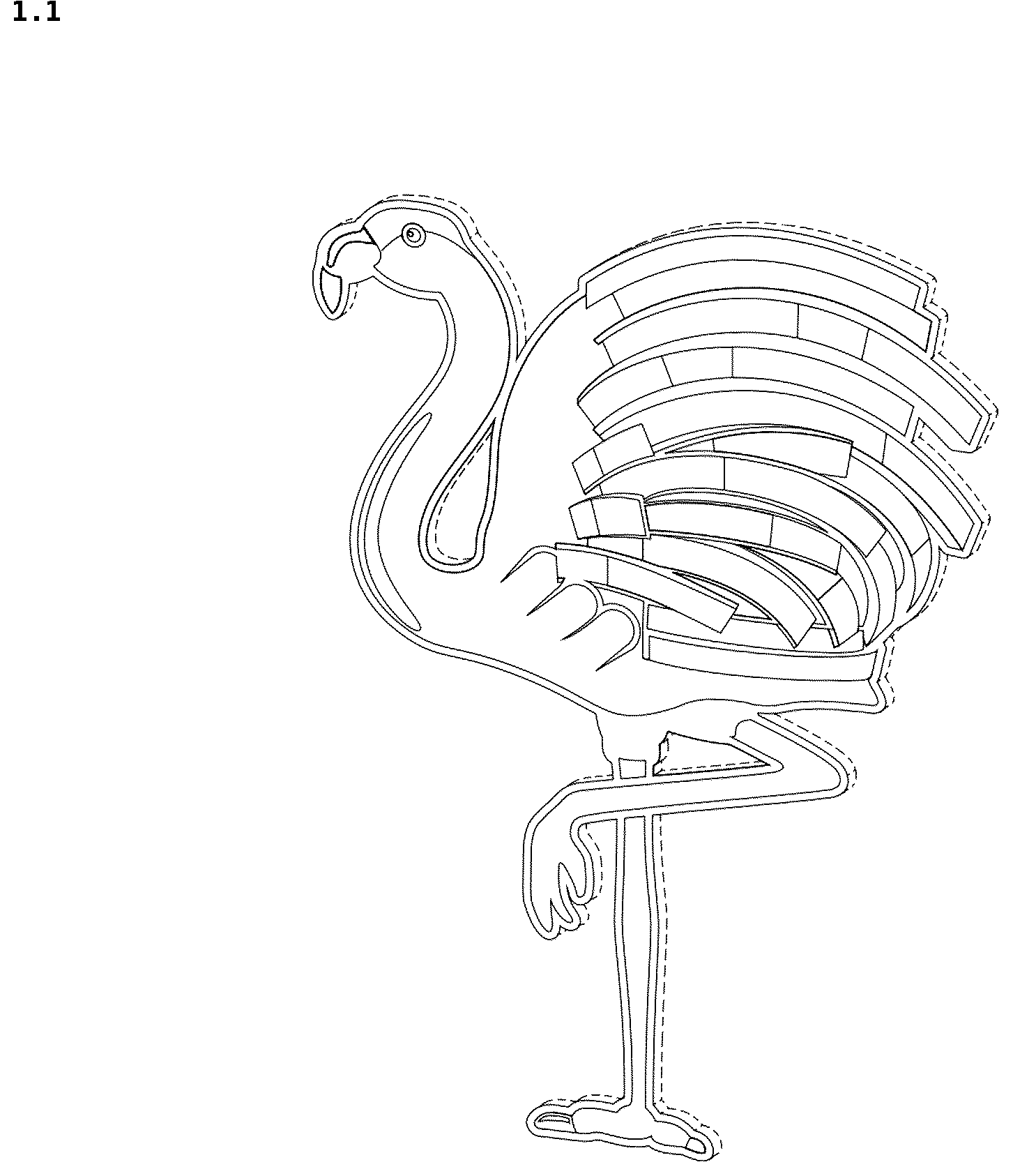 Patent USD1043411 — Article of adornment — Figure 1