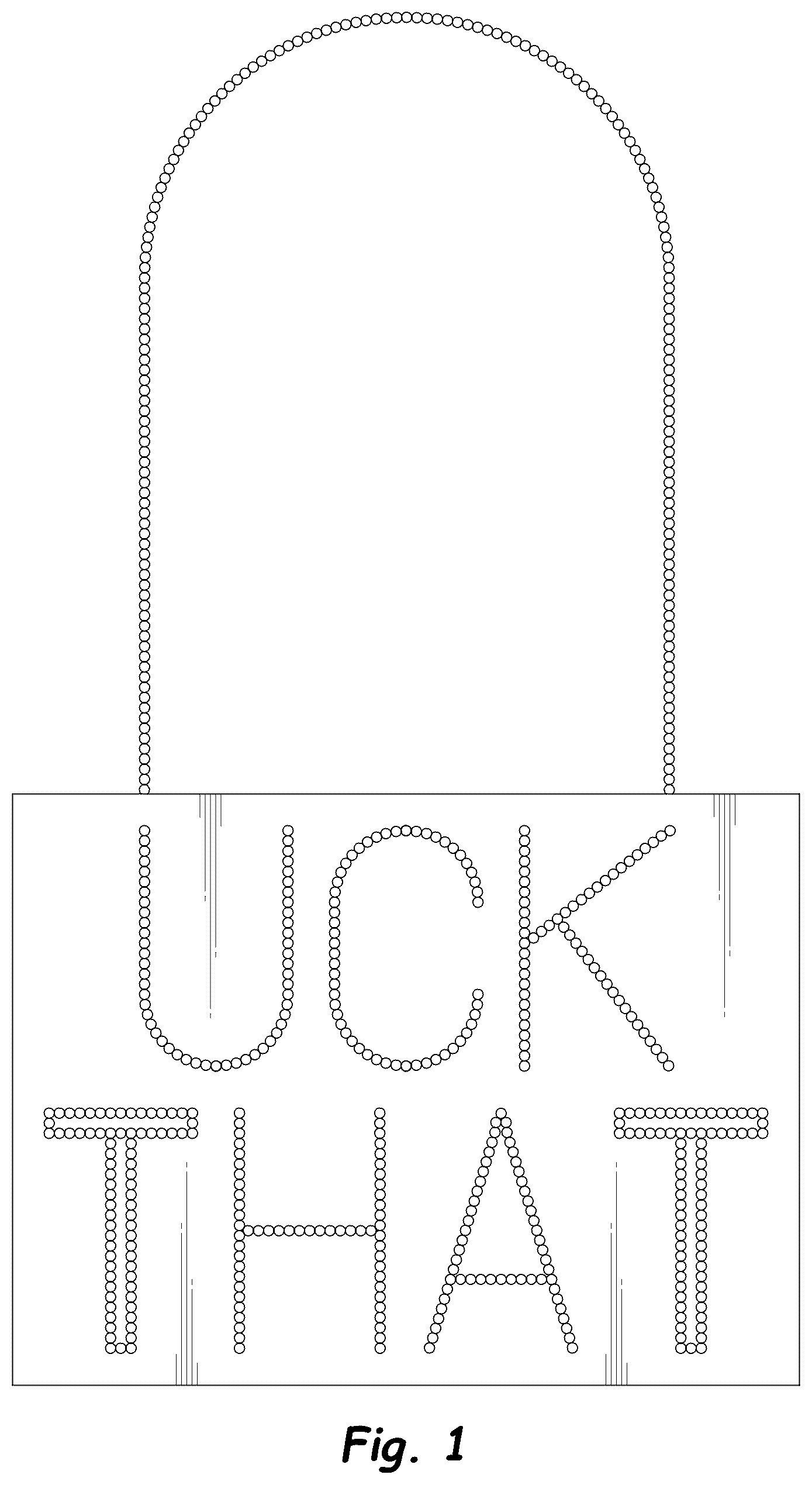 Patent USD1043416 Figure 1 – Necklace