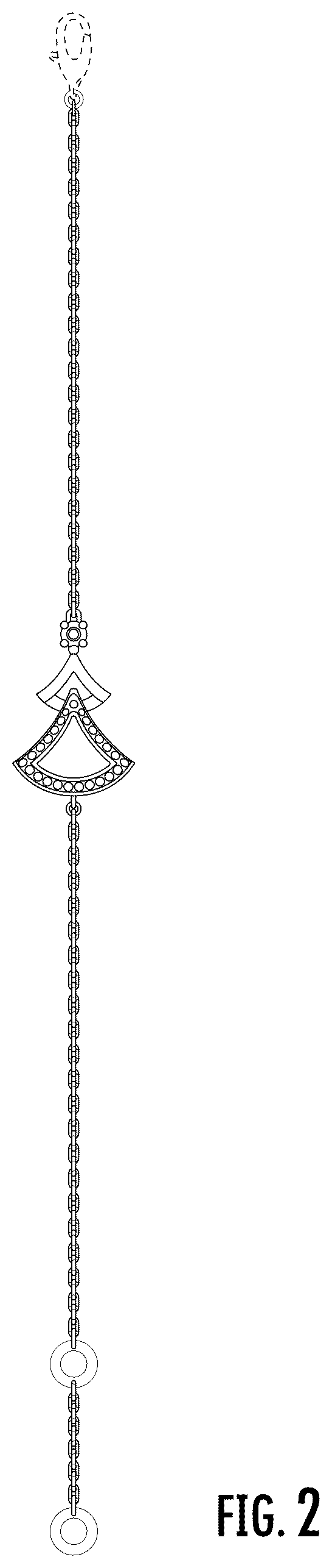 Patent USD1043418 Figure 2 – Bracelet