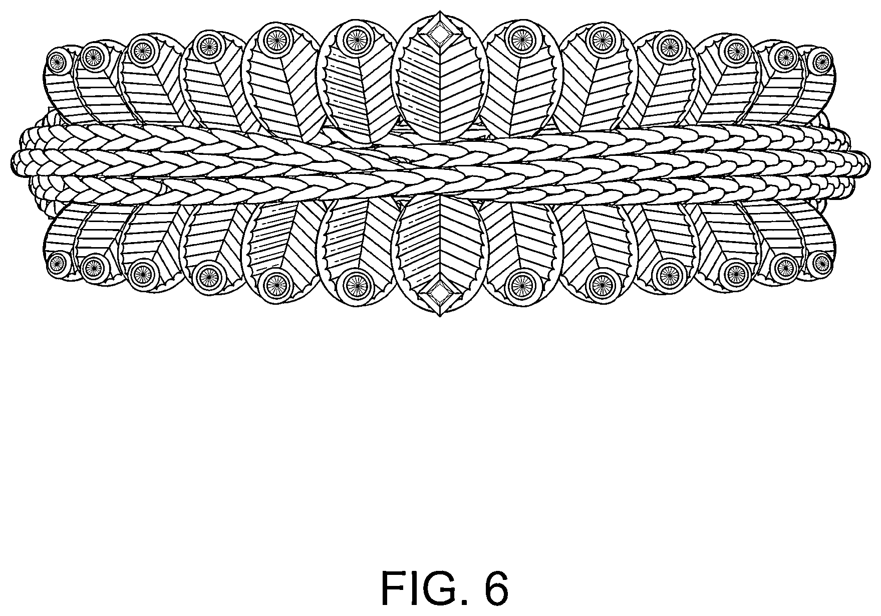 Patent USD1043419 Figure 6 – Bracelet