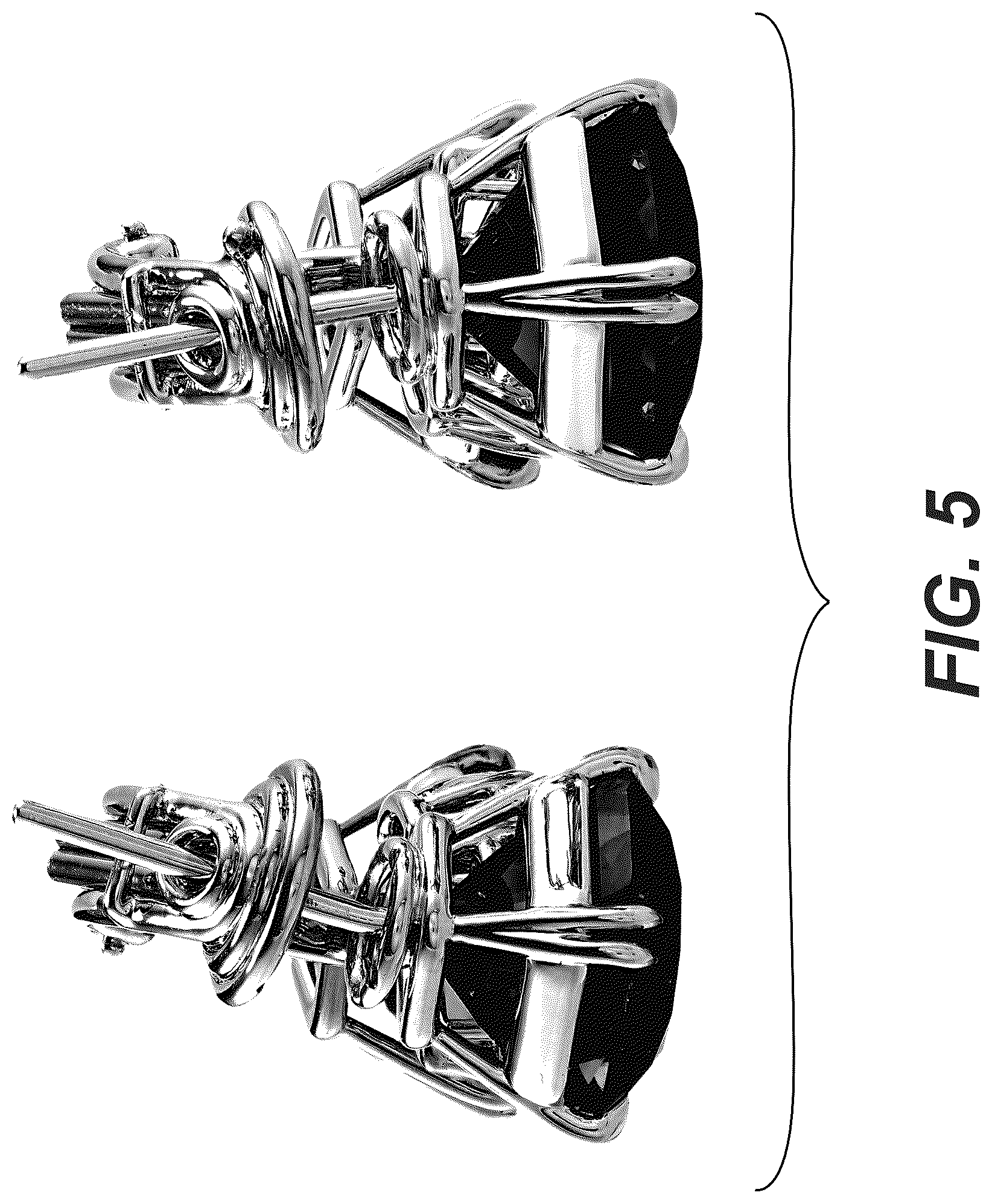 Patent USD1043420 Figure 5 – Pair of earrings