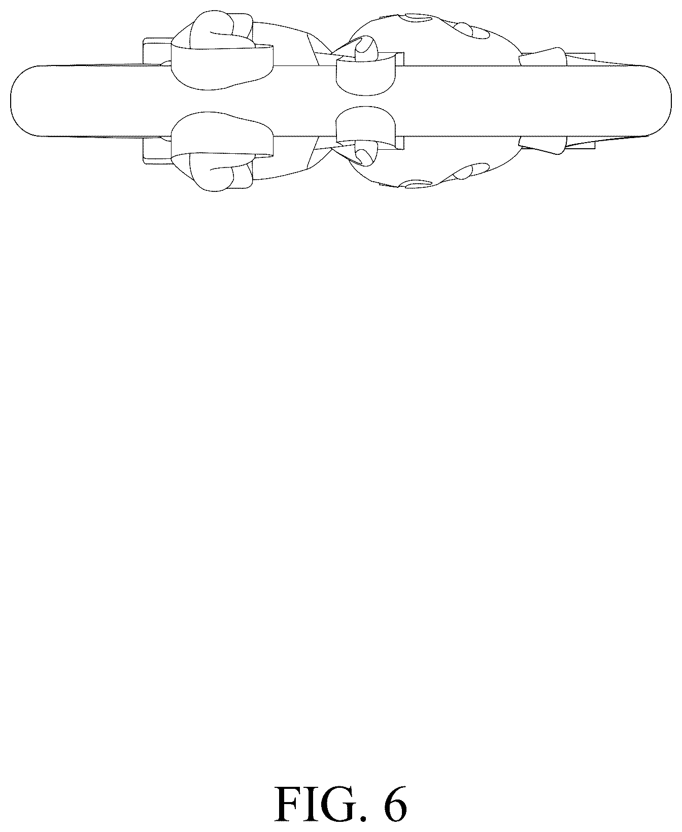 Patent USD1043421 Figure 6 – Earring
