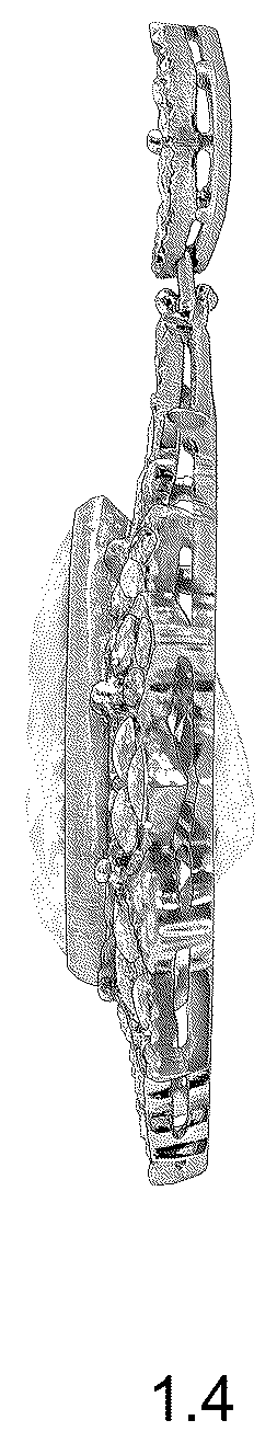 Patent USD1043422 Figure 4 – Pendant