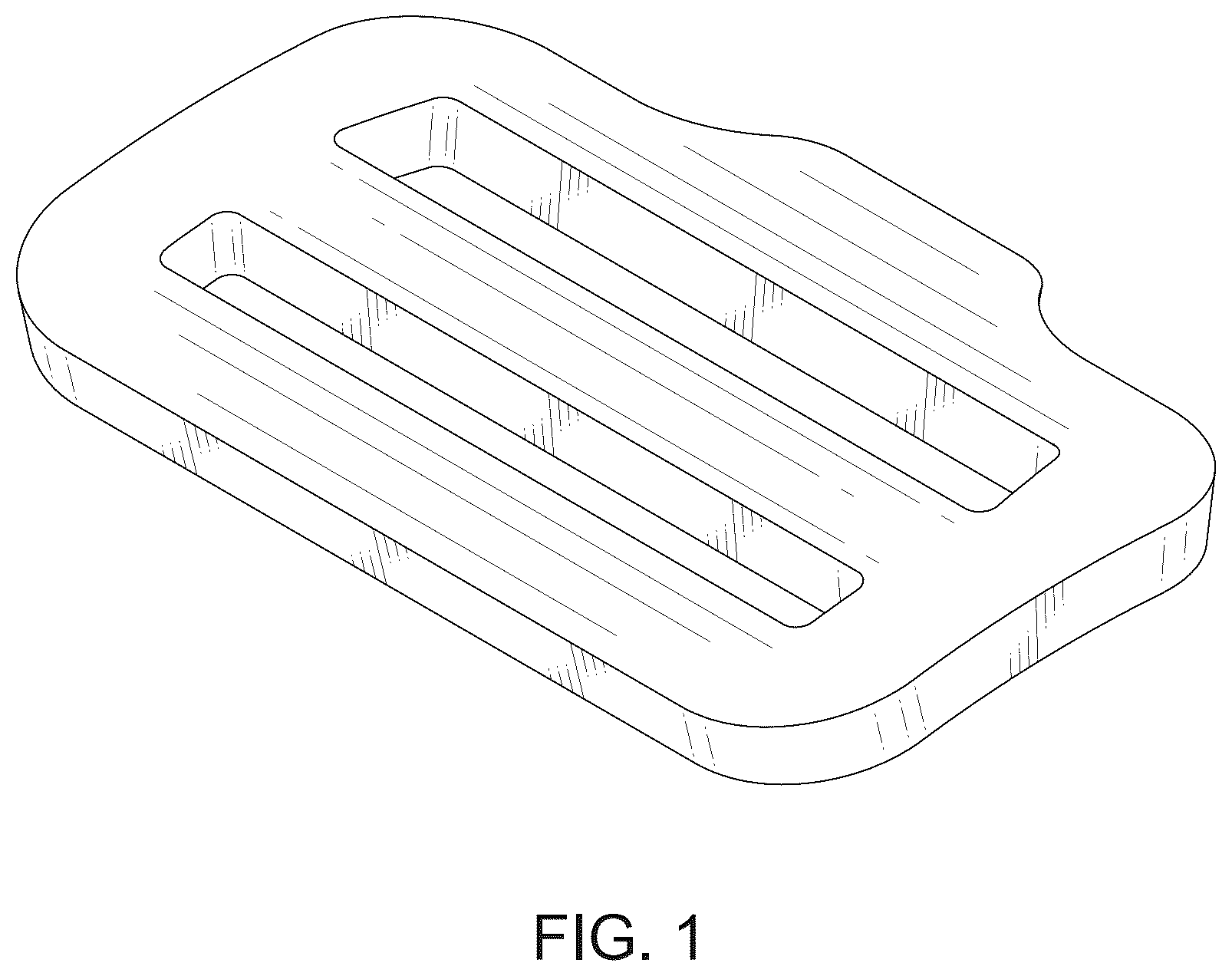 Patent USD1043423 Figure 1 – Watch clasp