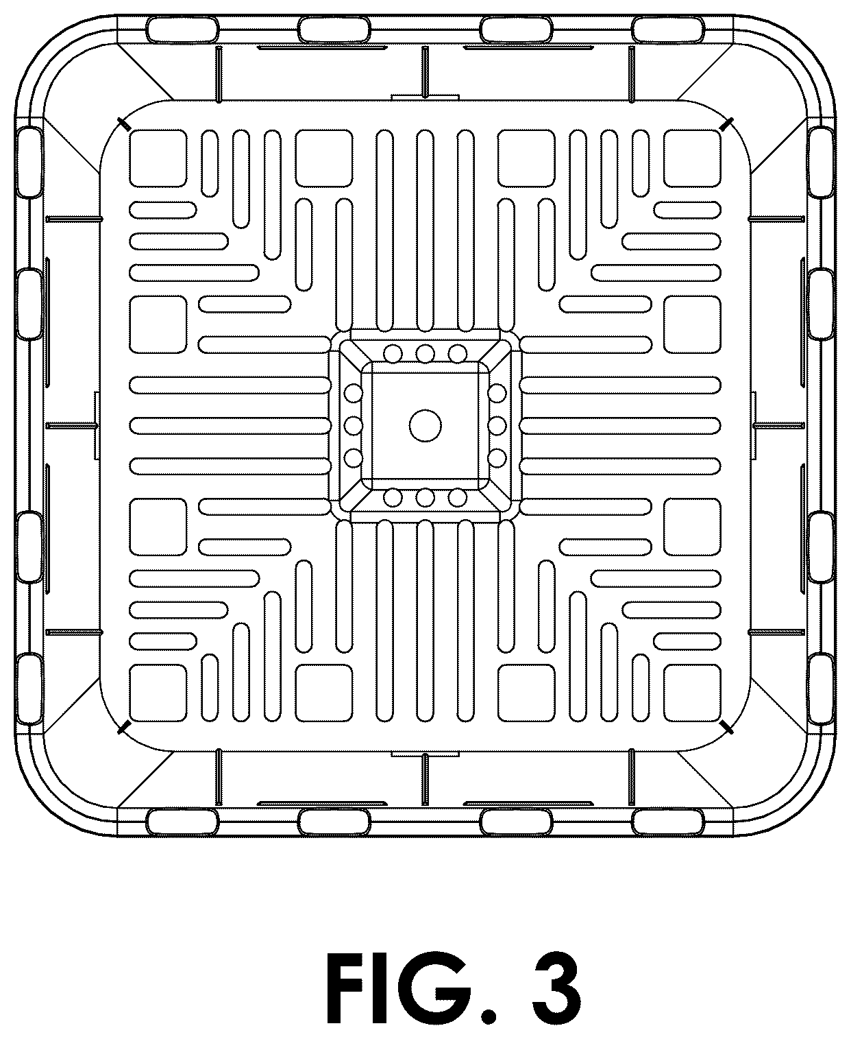 Patent USD1043424 Figure 3 – Pot