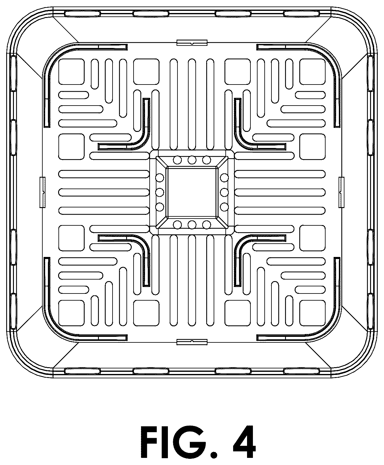Patent USD1043424 Figure 4 – Pot