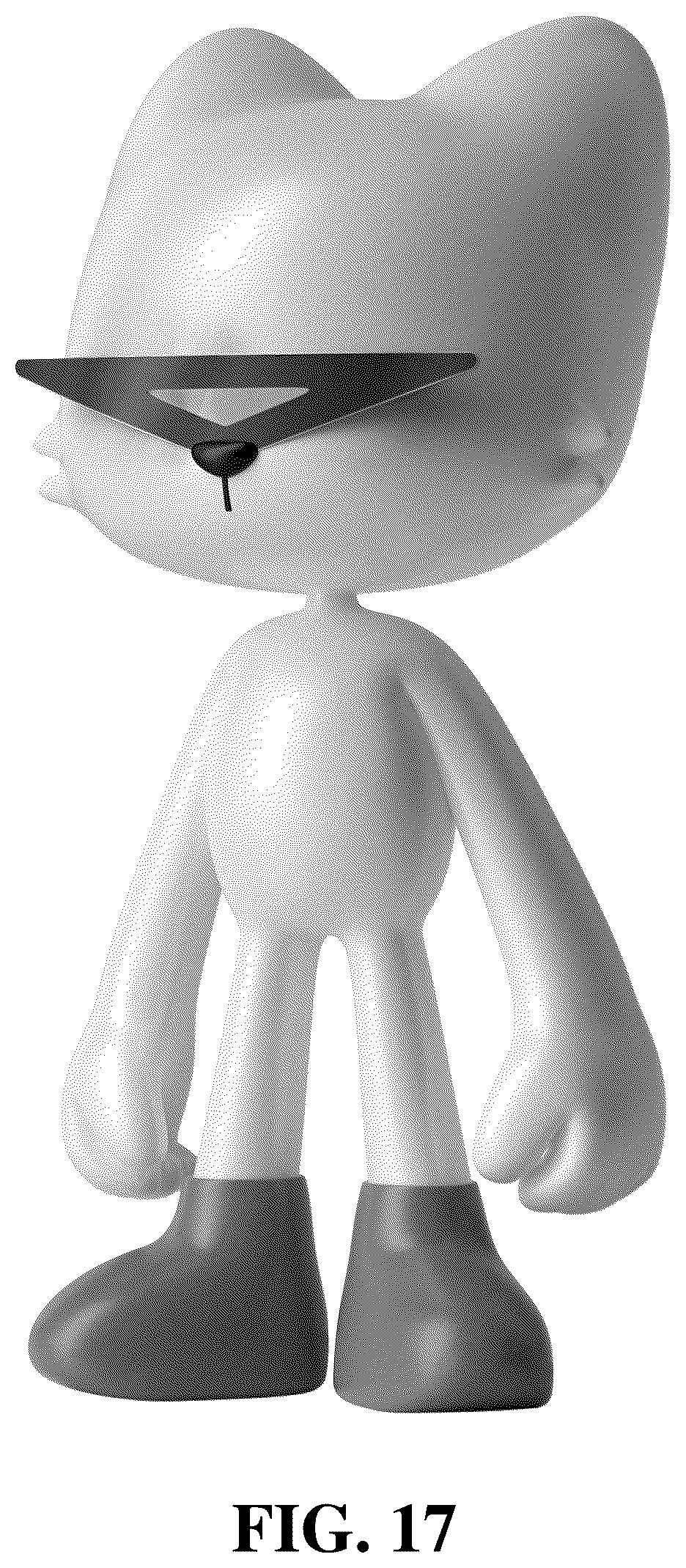 Patent USD1043425 Figure 15 – Mascot figure