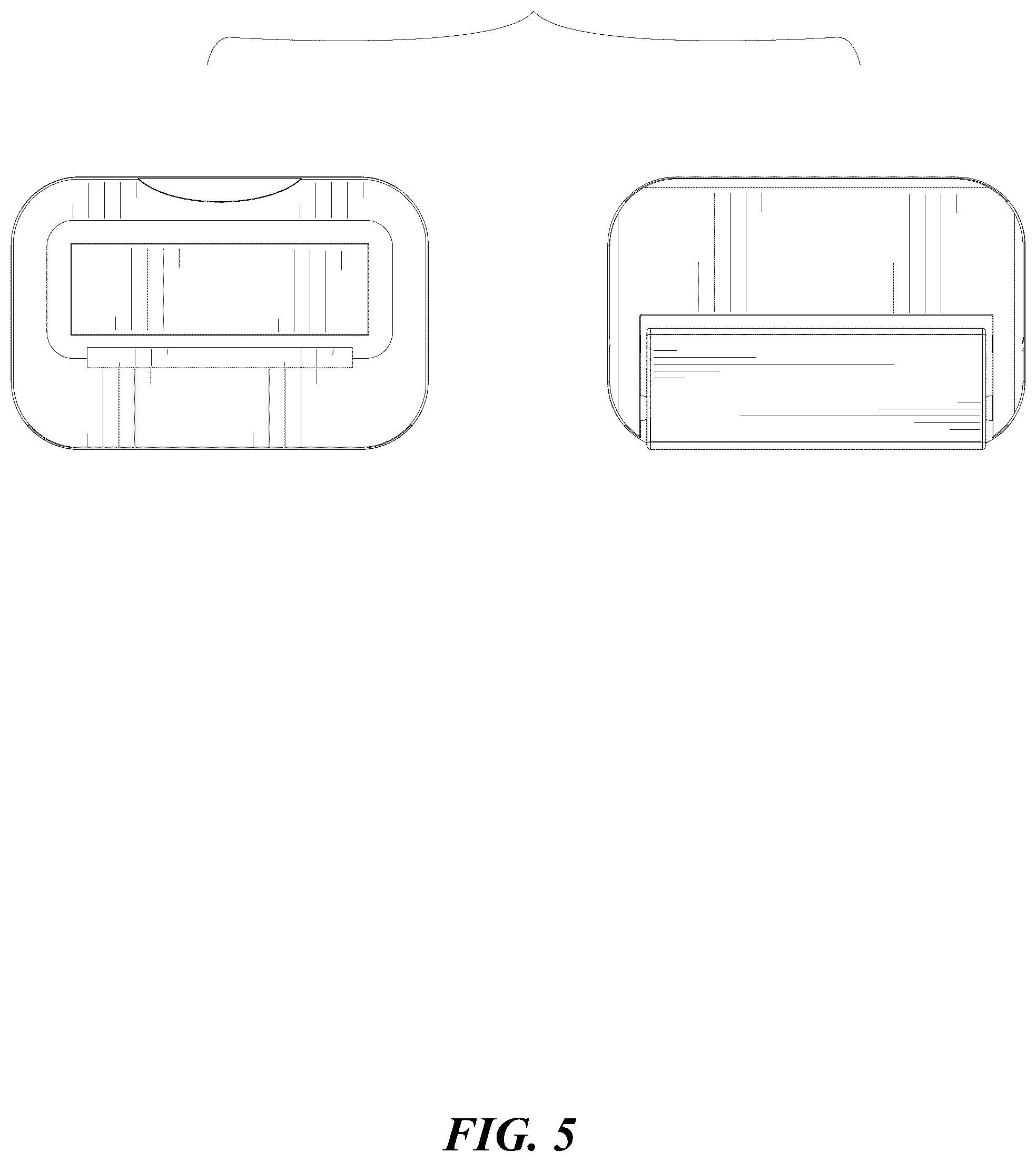 Patent USD1043426 Figure 5 – Watch buckle