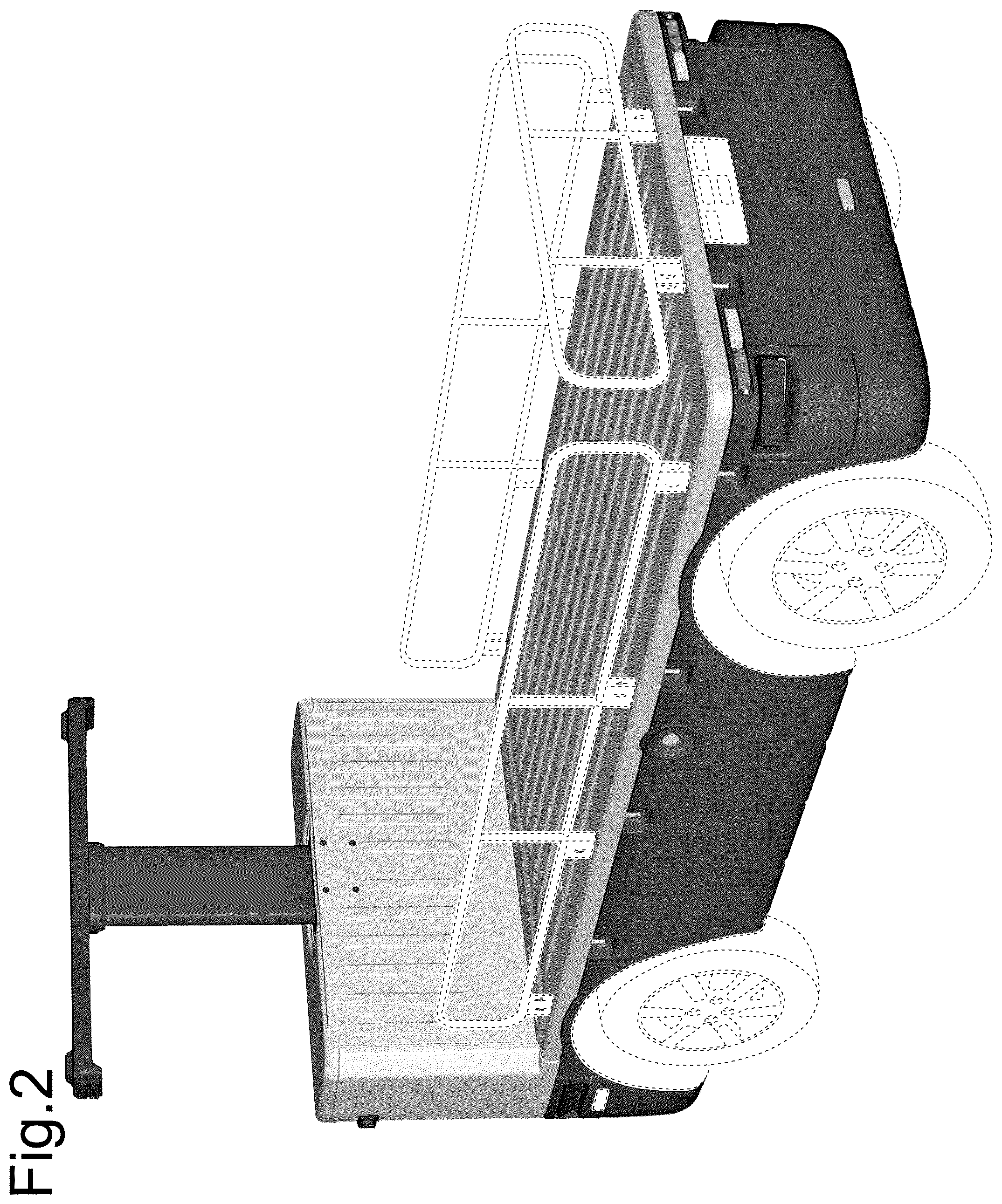 Patent USD1043429 Figure 2 – Autonomous transport trolley