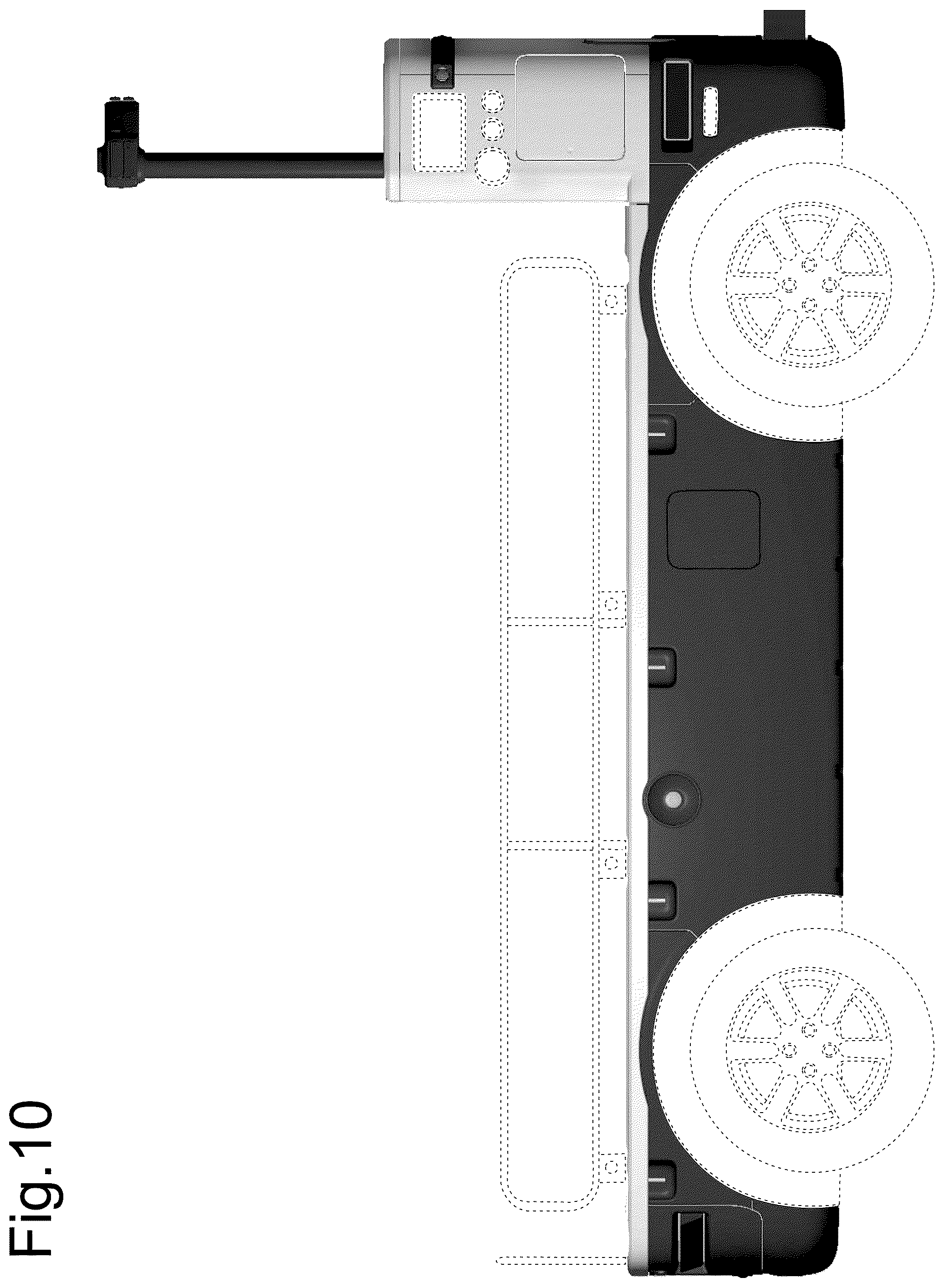 Patent USD1043429 Figure 10 – Autonomous transport trolley
