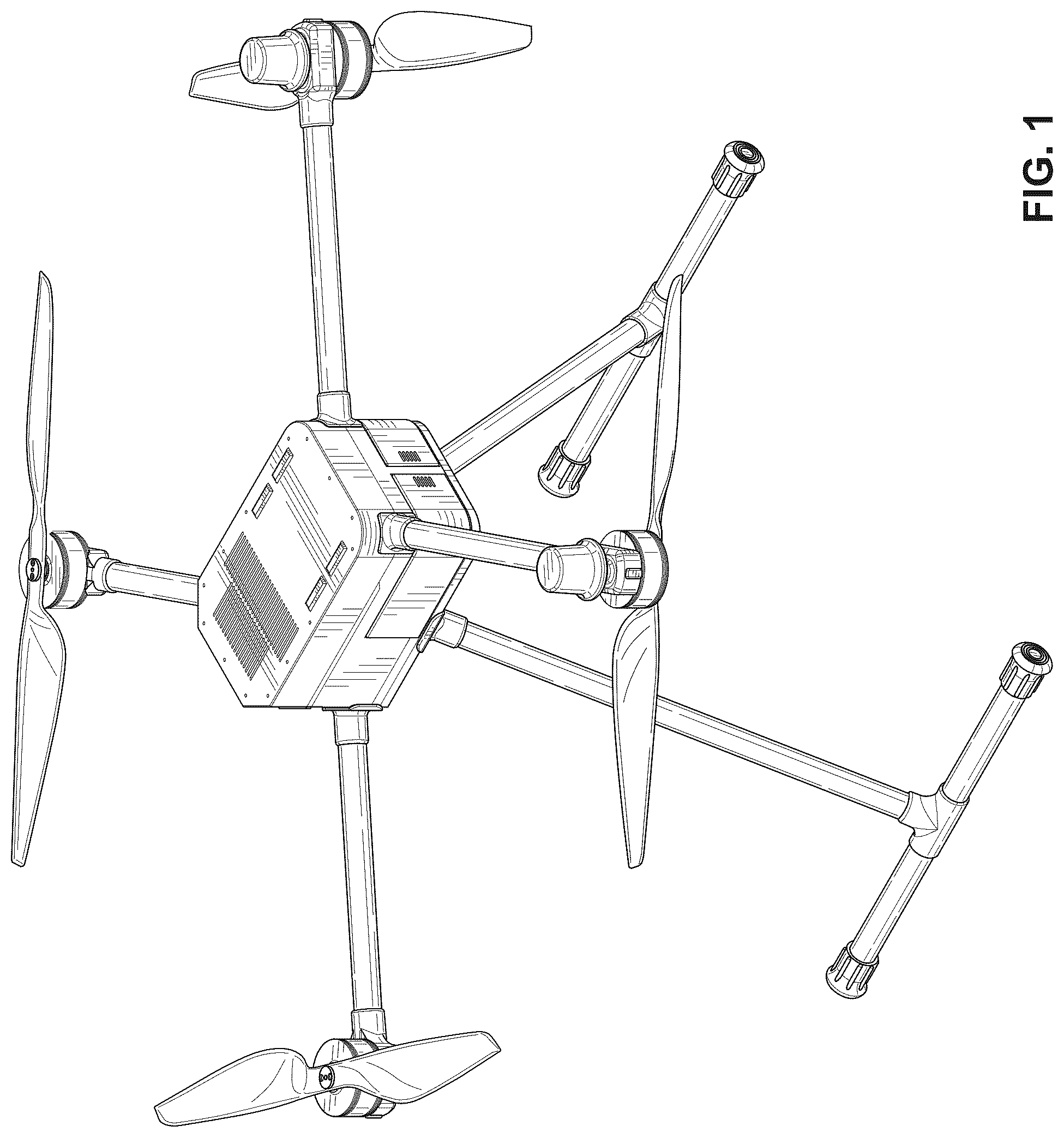 Patent USD1043430 Figure 1 – Drone