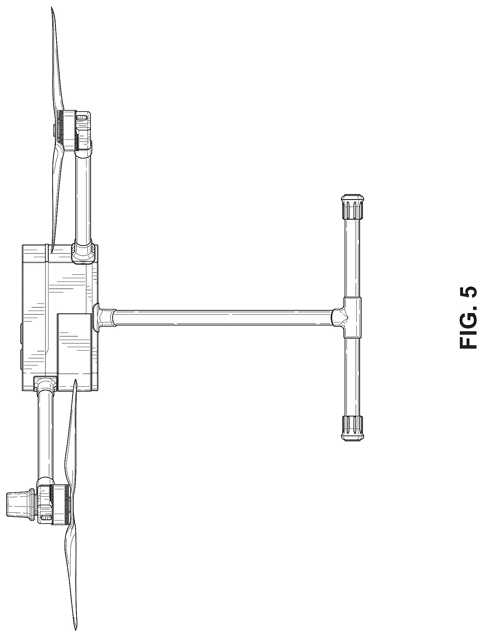 Patent USD1043430 Figure 5 – Drone