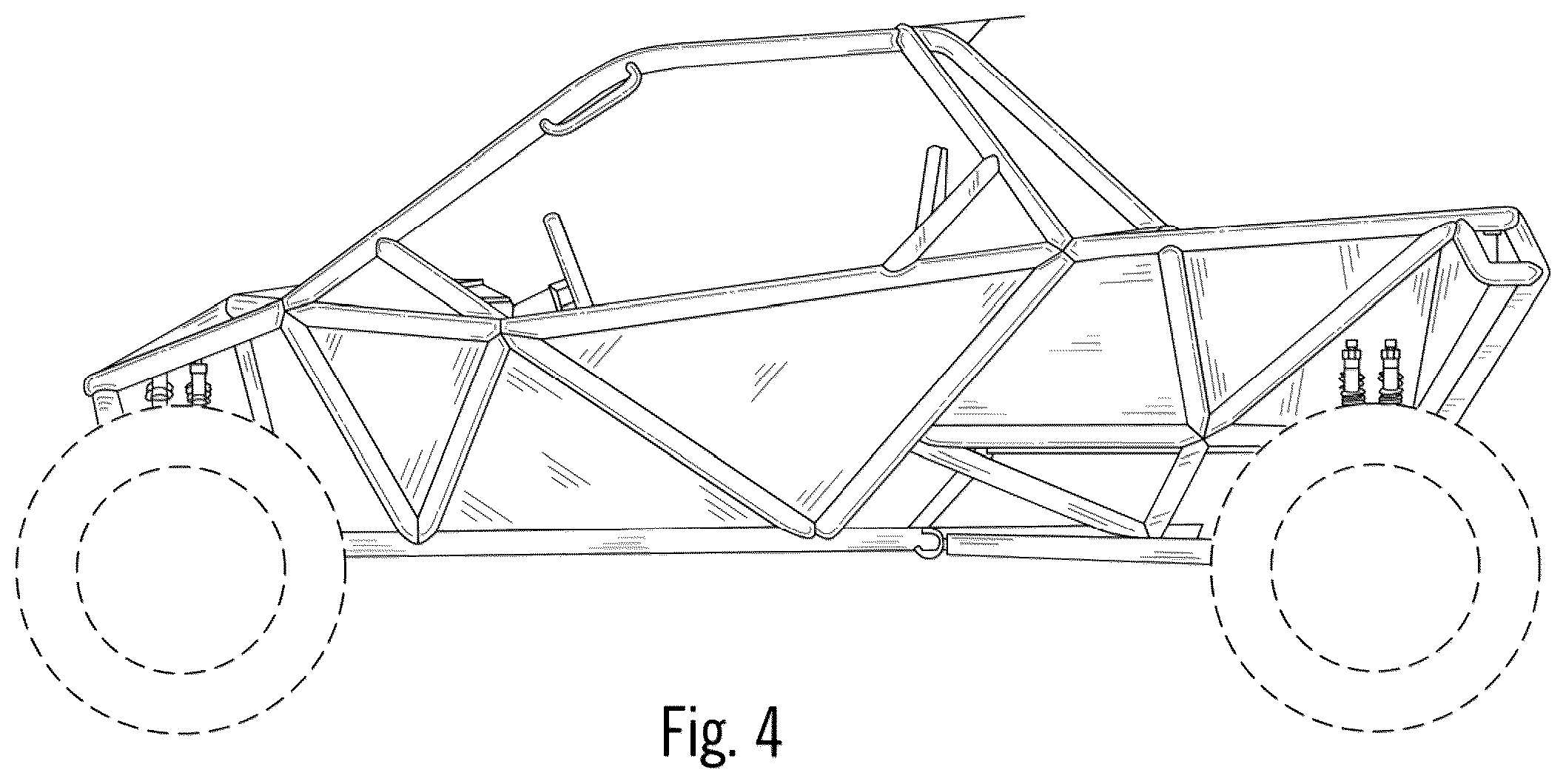 Patent USD1043432 Figure 4 – Go kart