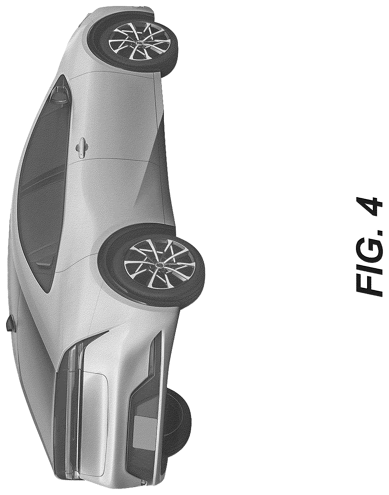 Patent USD1043434 Figure 4 – Motor vehicle and/or toy vehicle replica thereof