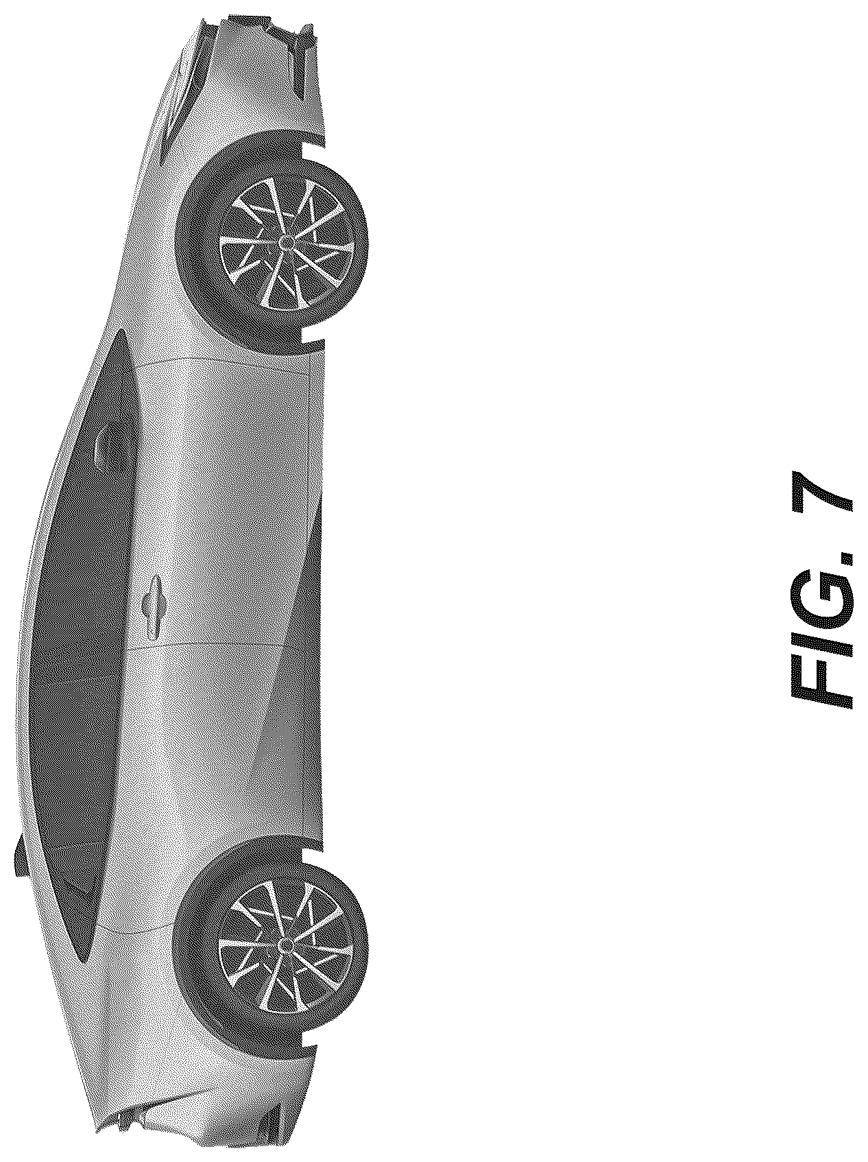 Patent USD1043434 Figure 7 – Motor vehicle and/or toy vehicle replica thereof