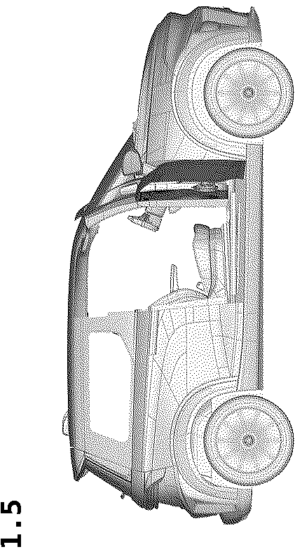 Patent USD1043436 Figure 5 – Automobile