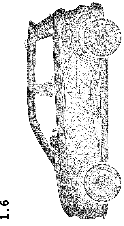 Patent USD1043436 Figure 6 – Automobile
