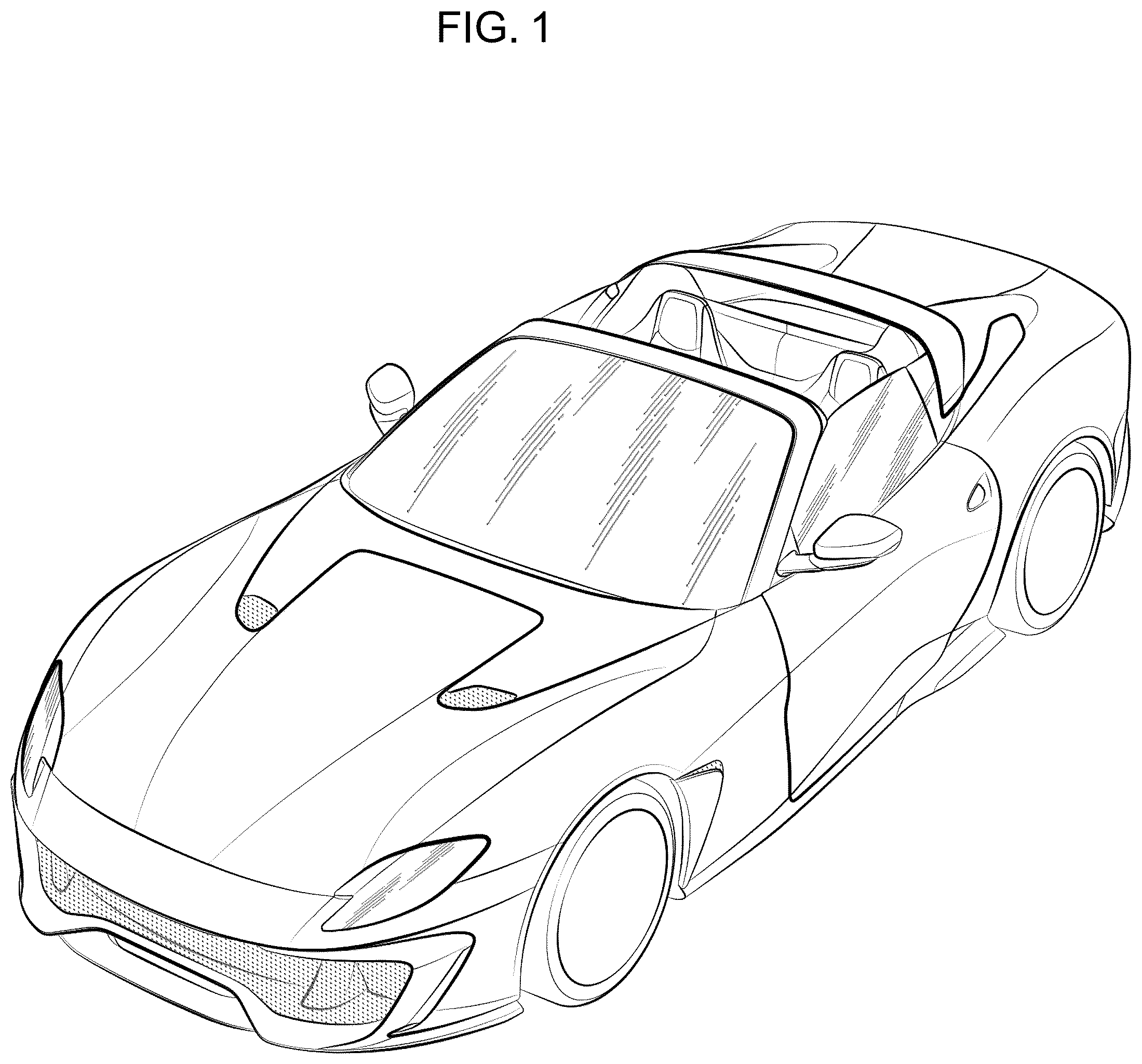 Patent USD1043440 Figure 1 – Car, toy car replica and/or other replica