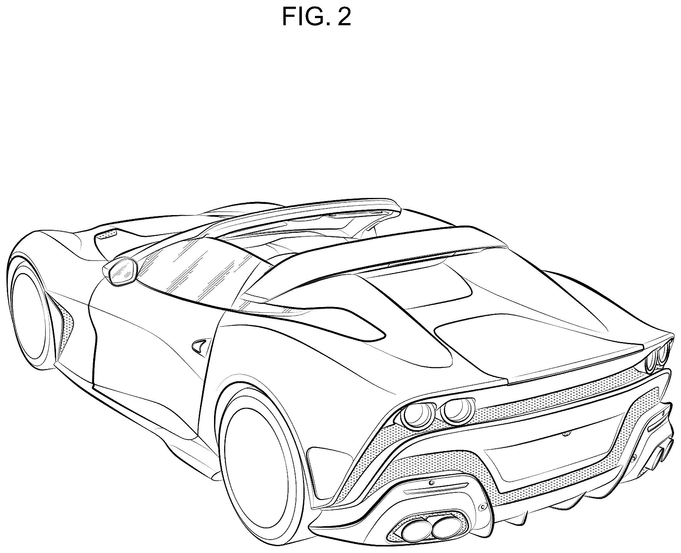 Patent USD1043440 Figure 2 – Car, toy car replica and/or other replica