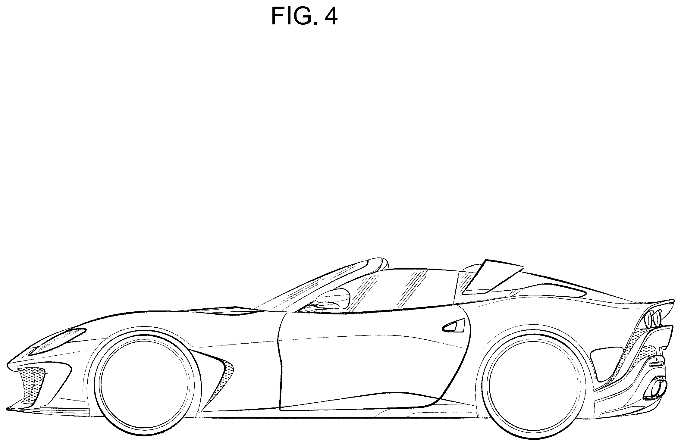 Patent USD1043440 Figure 4 – Car, toy car replica and/or other replica