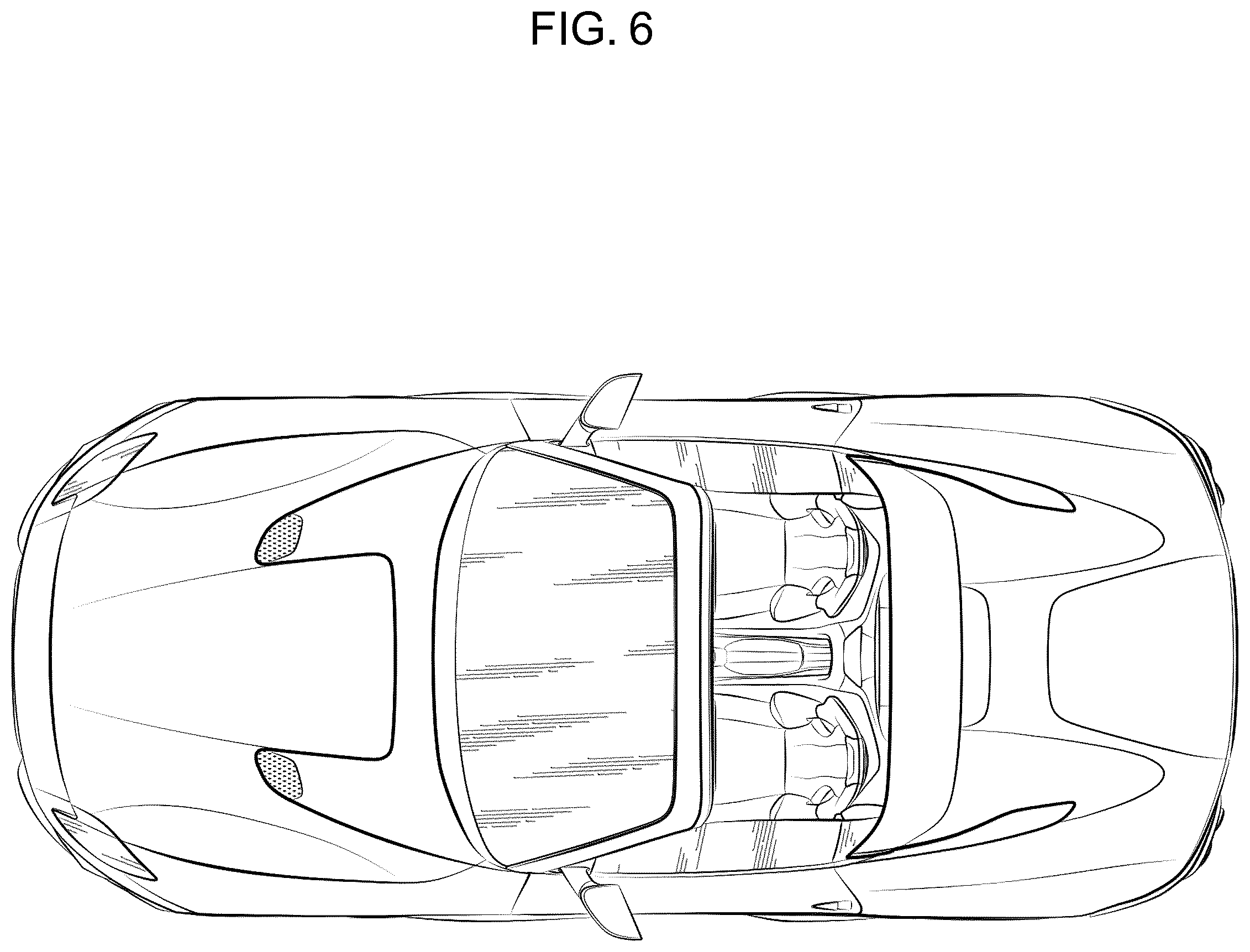 Patent USD1043440 Figure 6 – Car, toy car replica and/or other replica