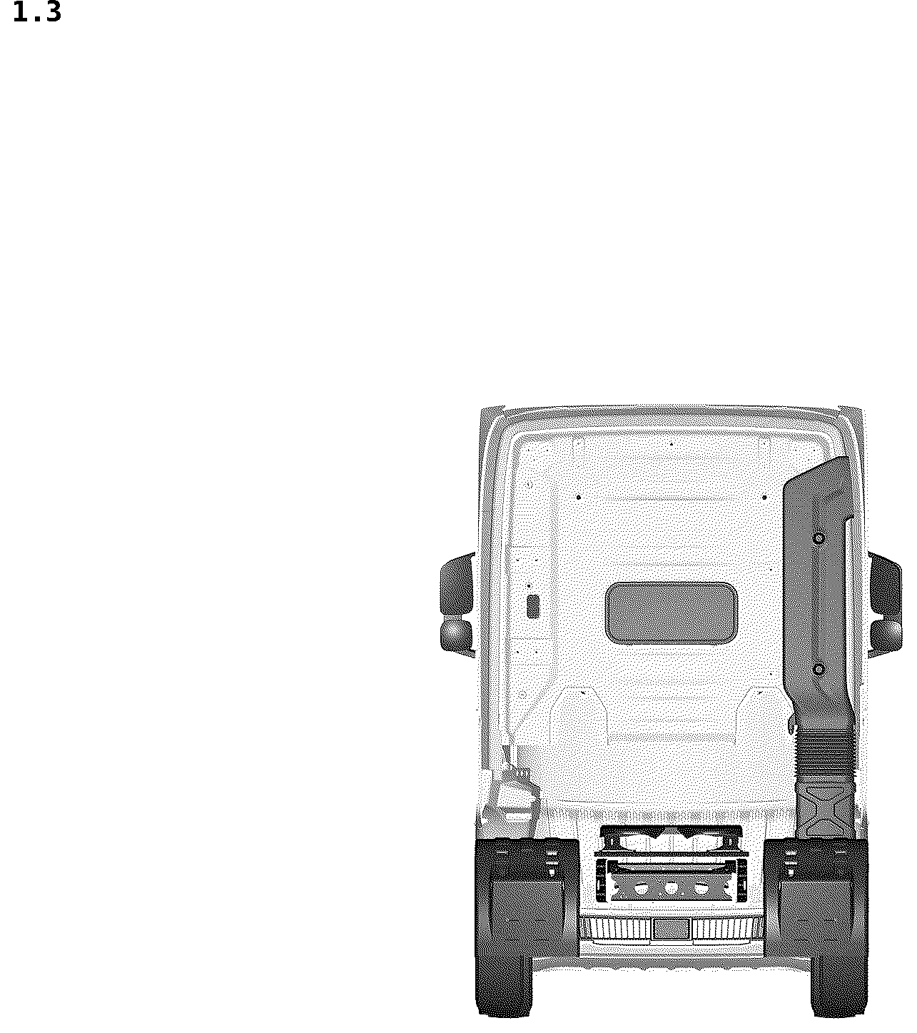 Patent USD1043441 Figure 3 – Motor truck