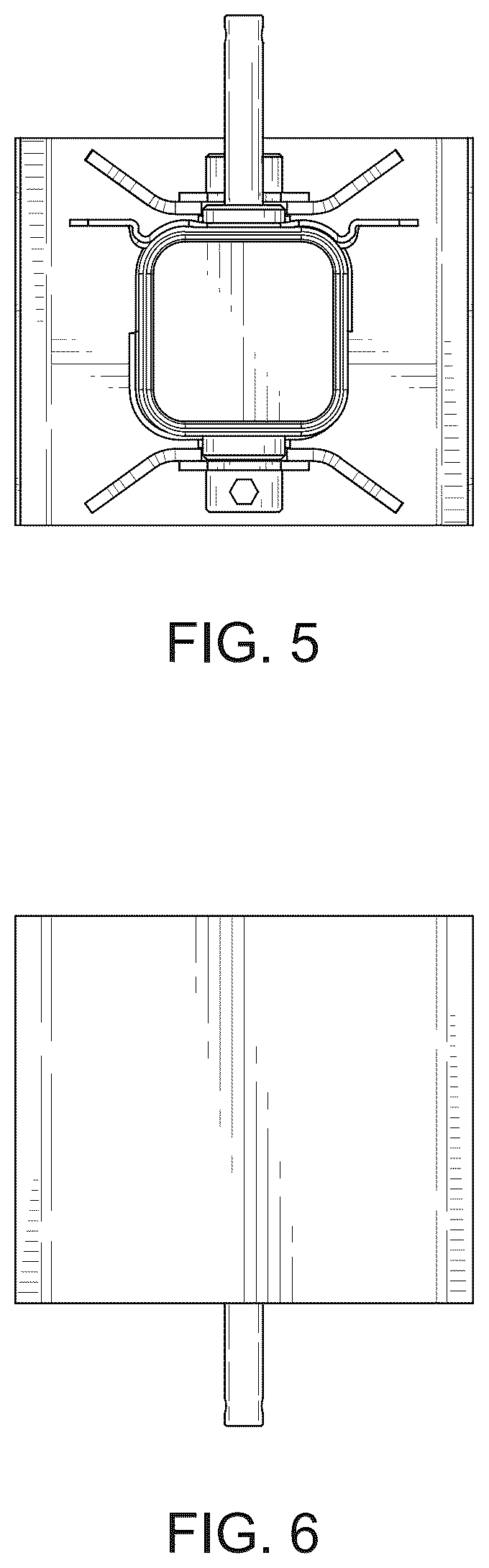 Patent USD1043443 Figure 3 – Trailer landing leg