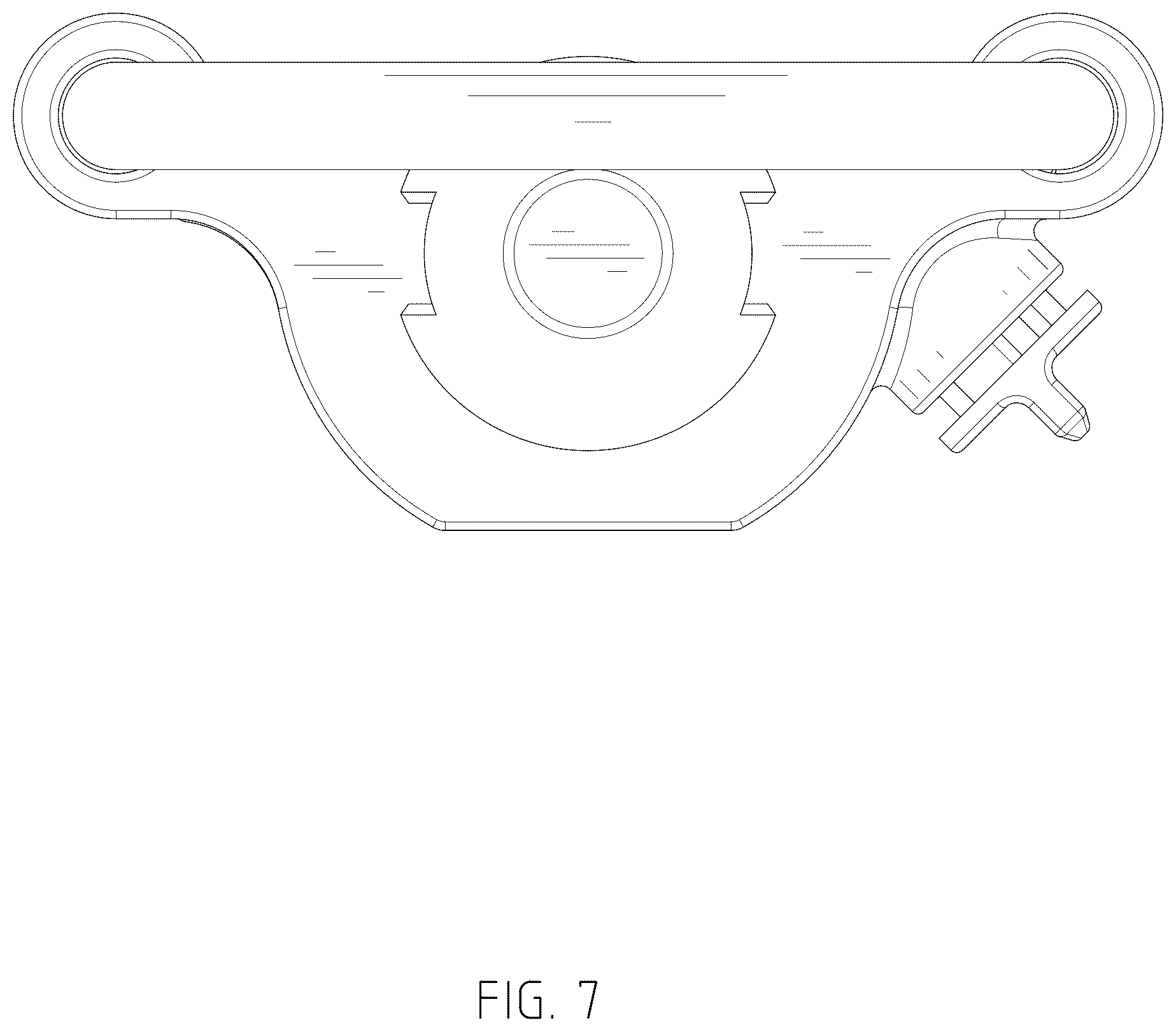 Patent USD1043444 Figure 7 – Trailer lock