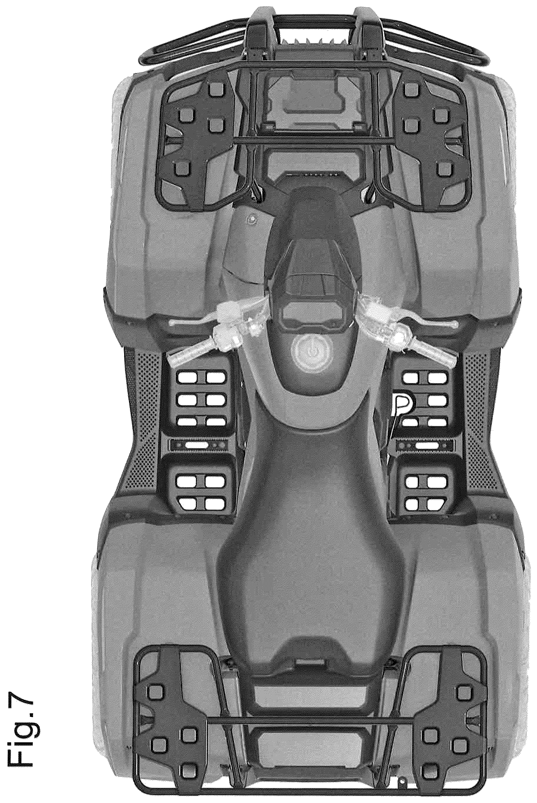 Patent USD1043445 Figure 7 – All-terrain vehicle and/or replica thereof