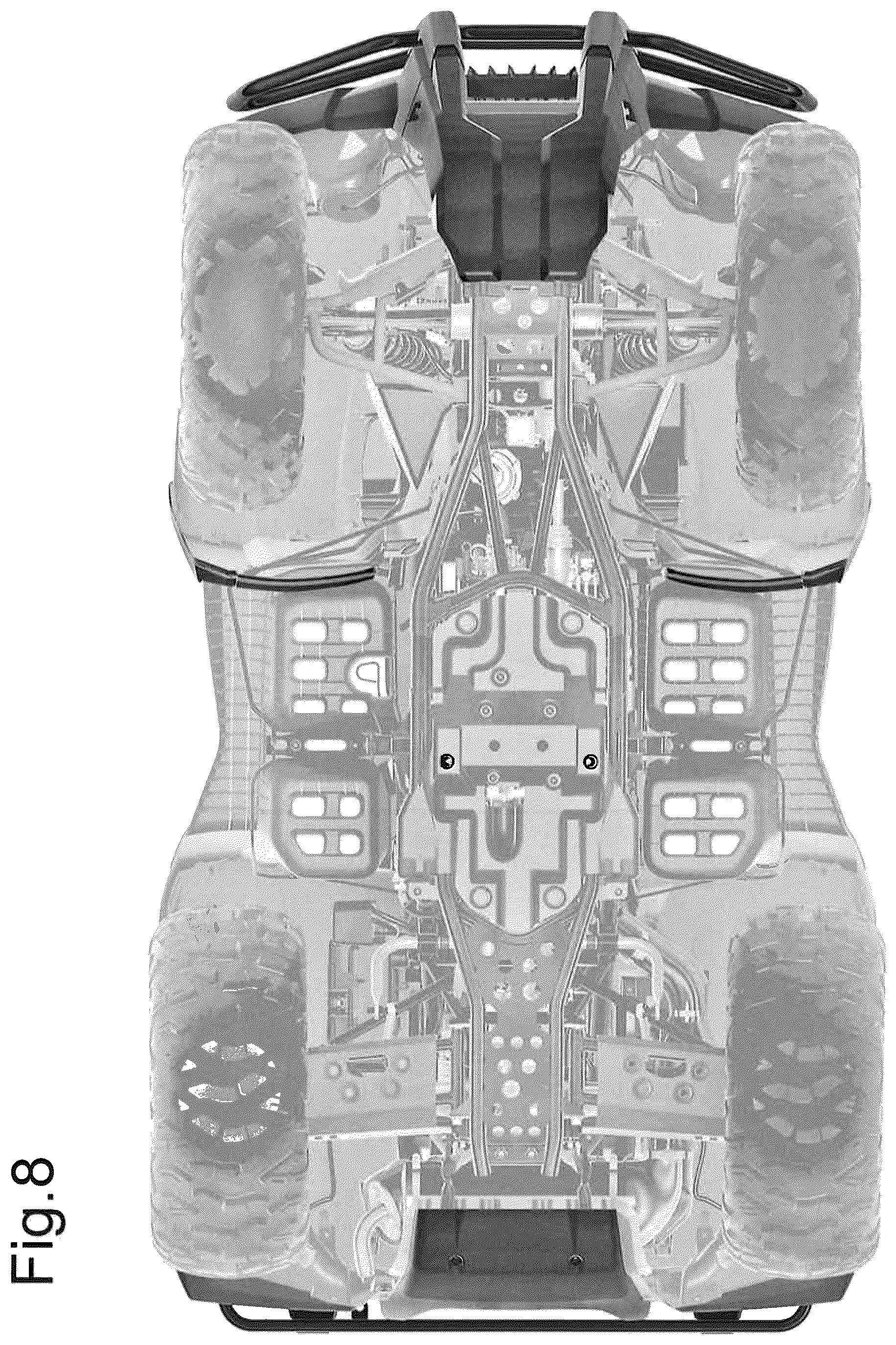 Patent USD1043445 Figure 8 – All-terrain vehicle and/or replica thereof