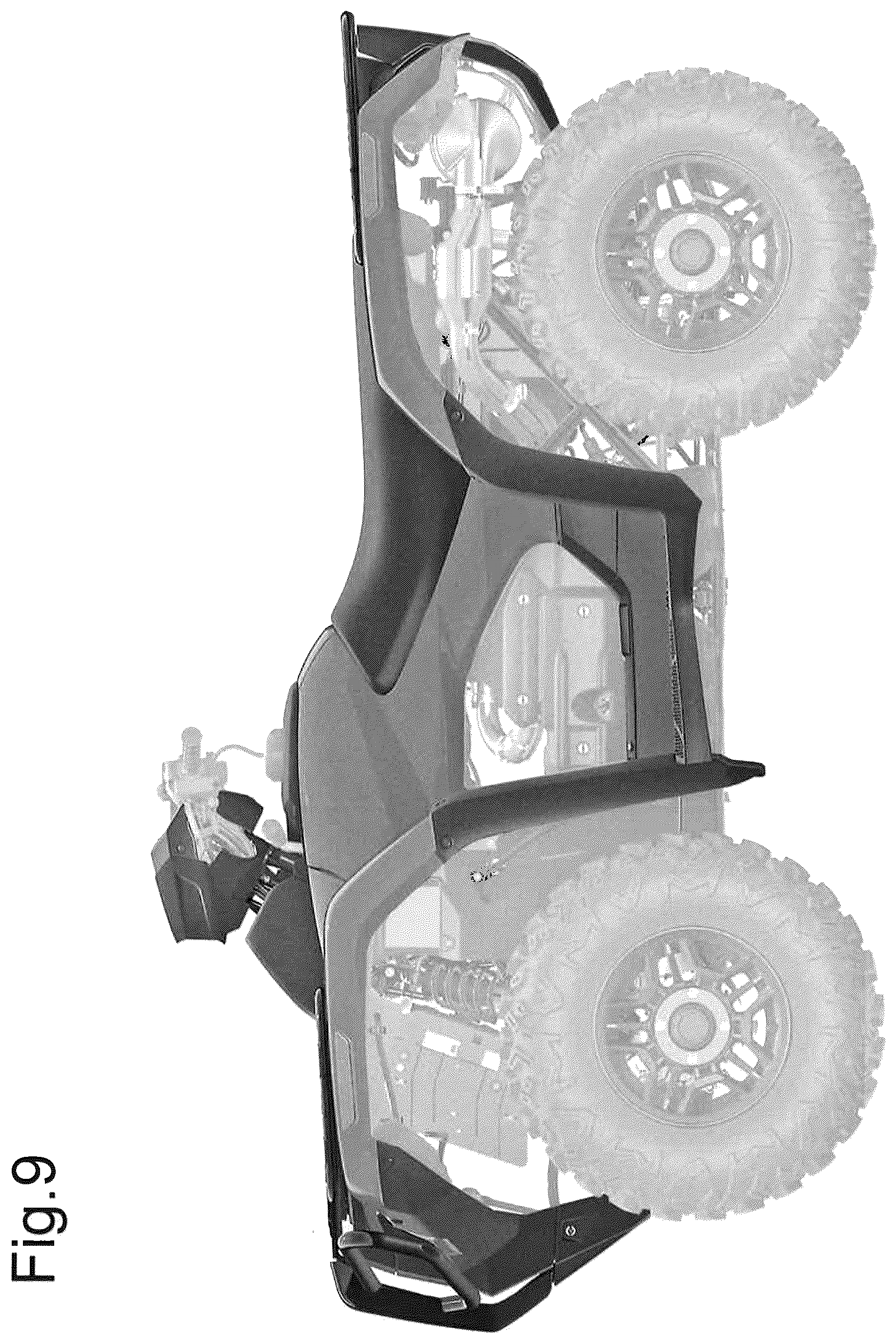 Patent USD1043445 Figure 9 – All-terrain vehicle and/or replica thereof