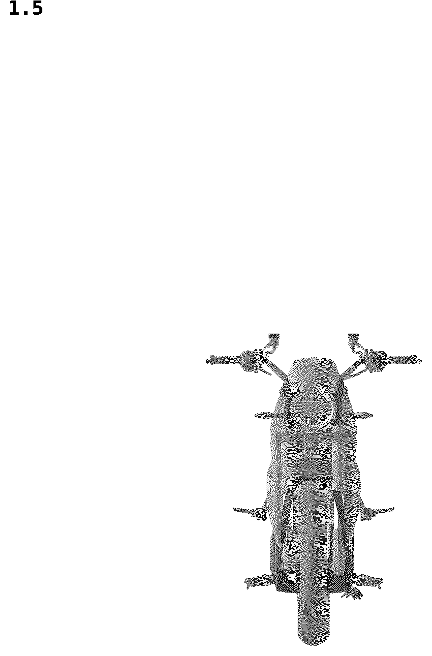 Patent USD1043448 Figure 5 – Electric motorcycle