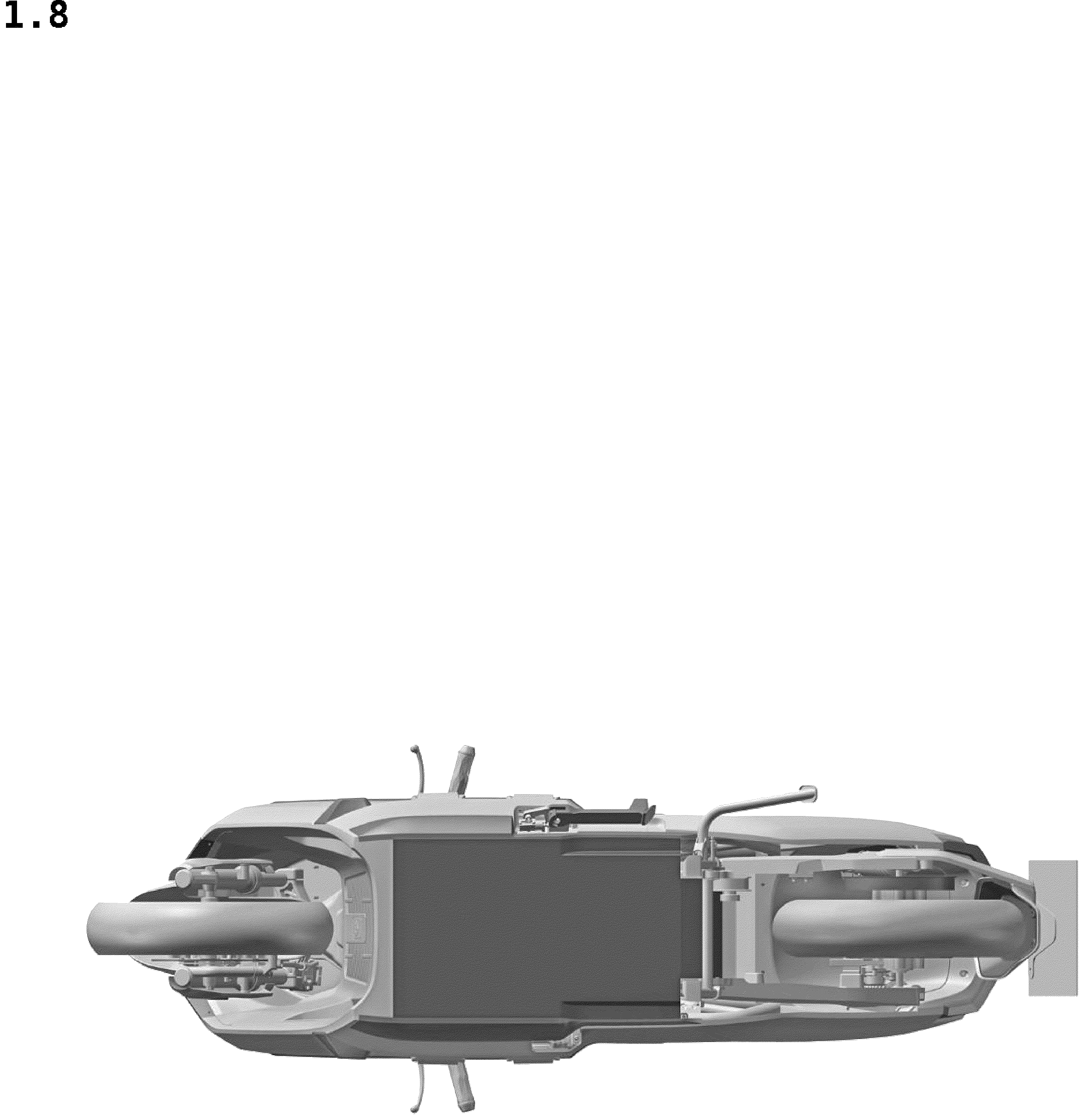 Patent USD1043449 Figure 8 – Electric motor scooter