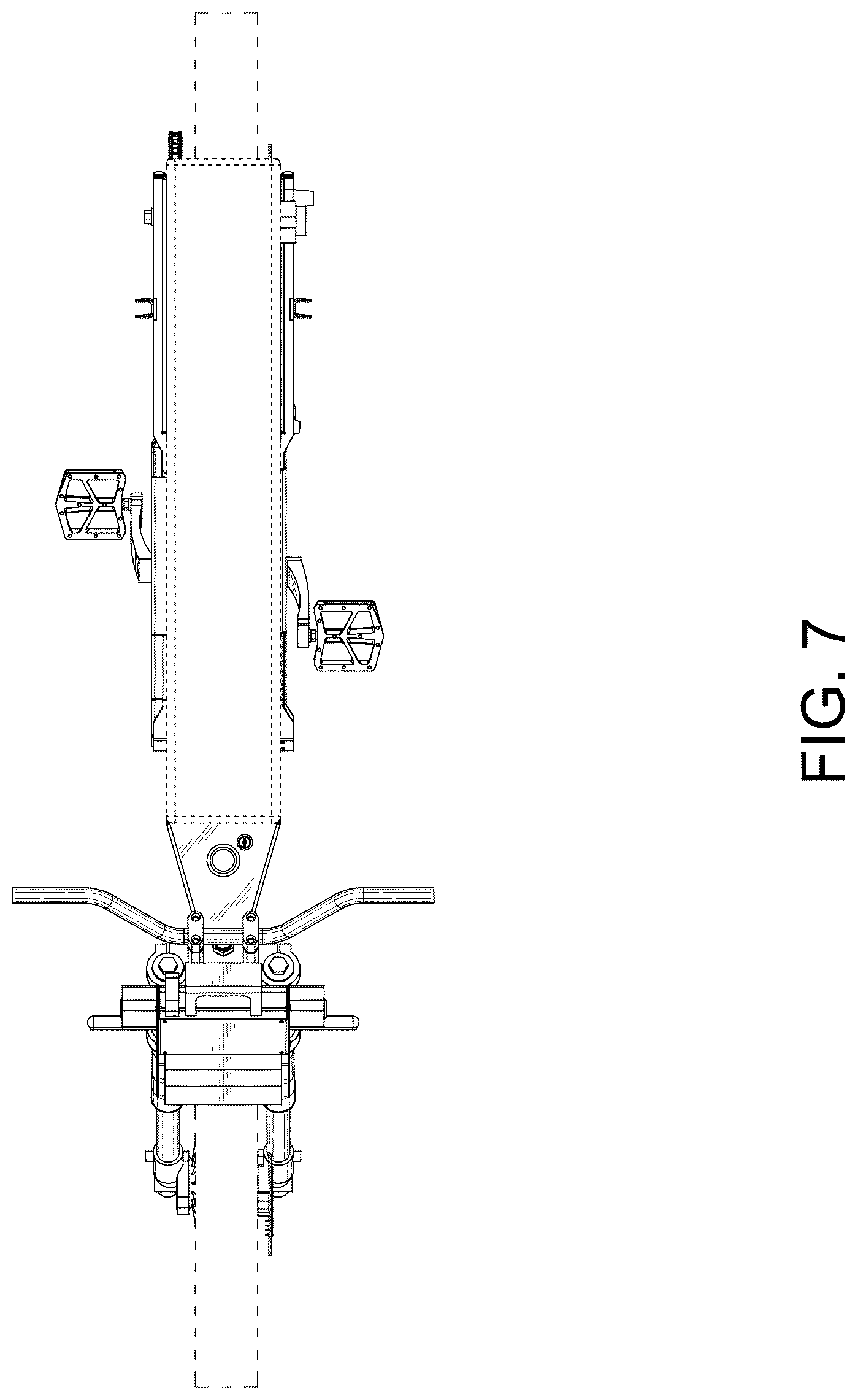Patent USD1043450 Figure 7 – Electric bicycle