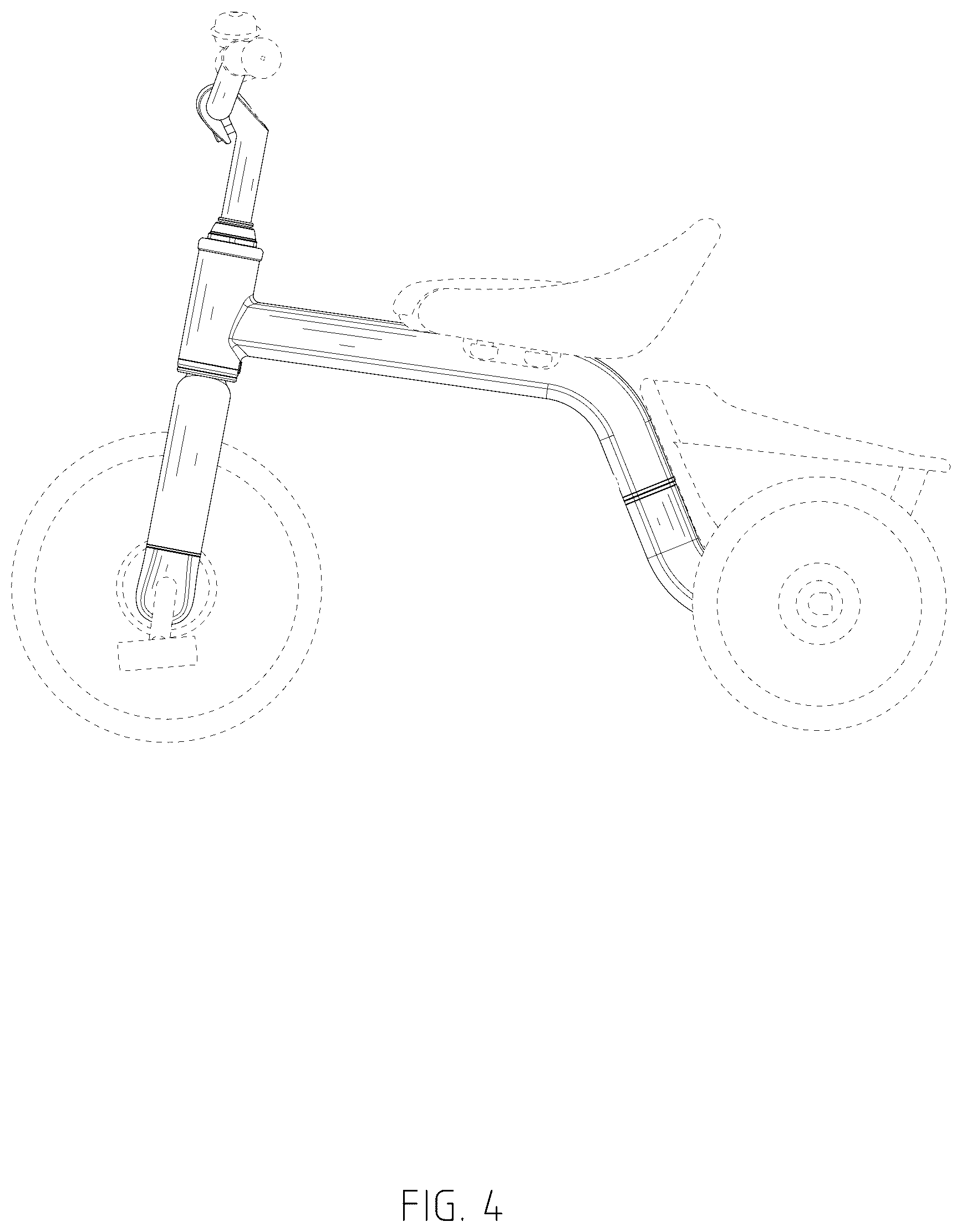 Patent USD1043451 Figure 4 – Children tricycle