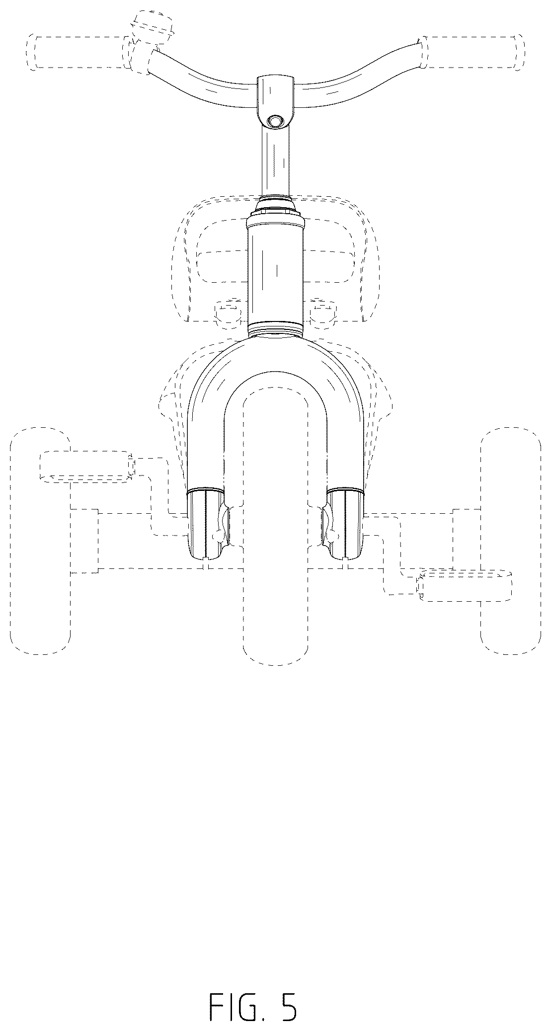 Patent USD1043451 Figure 5 – Children tricycle