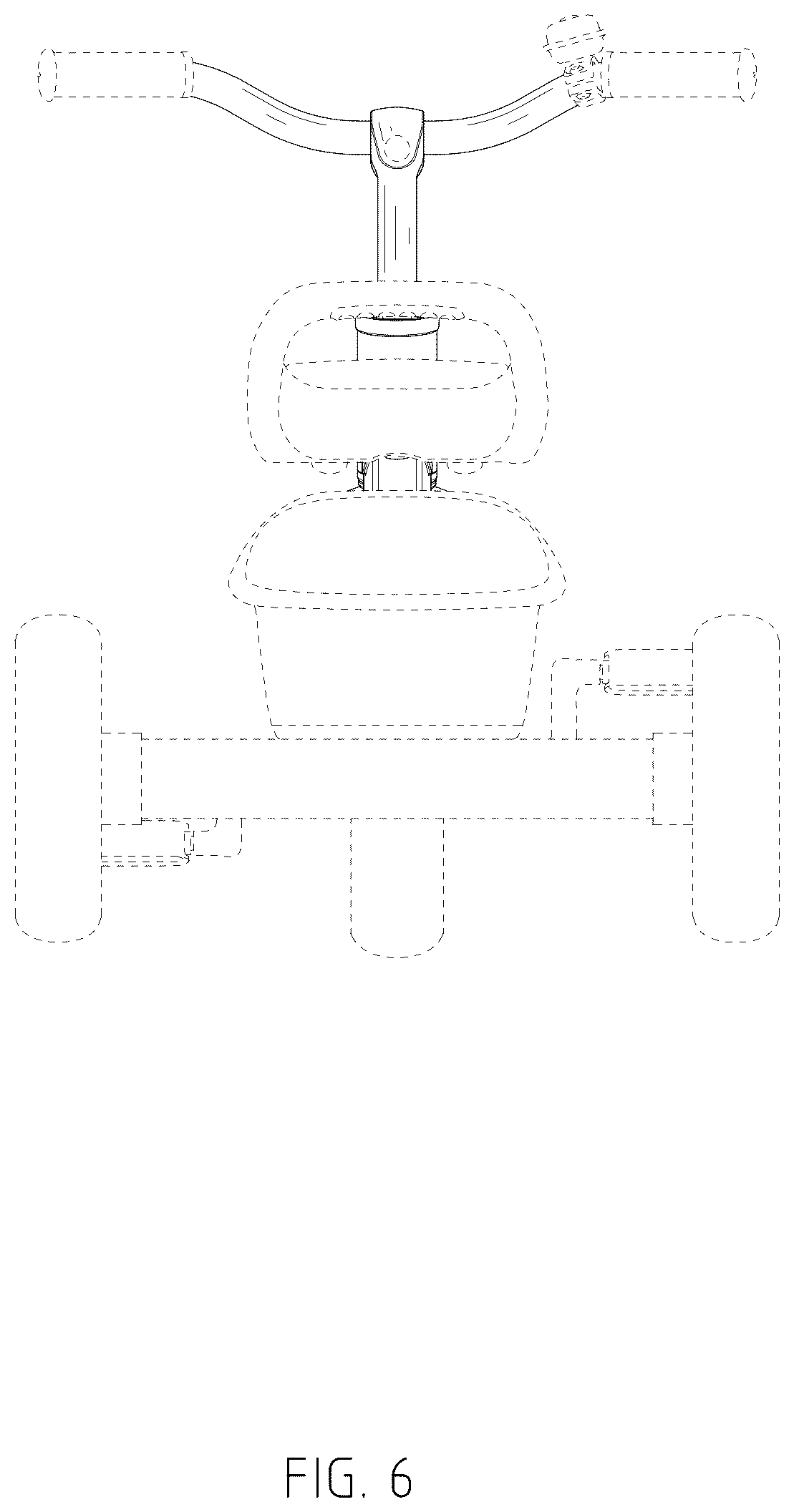 Patent USD1043451 Figure 6 – Children tricycle
