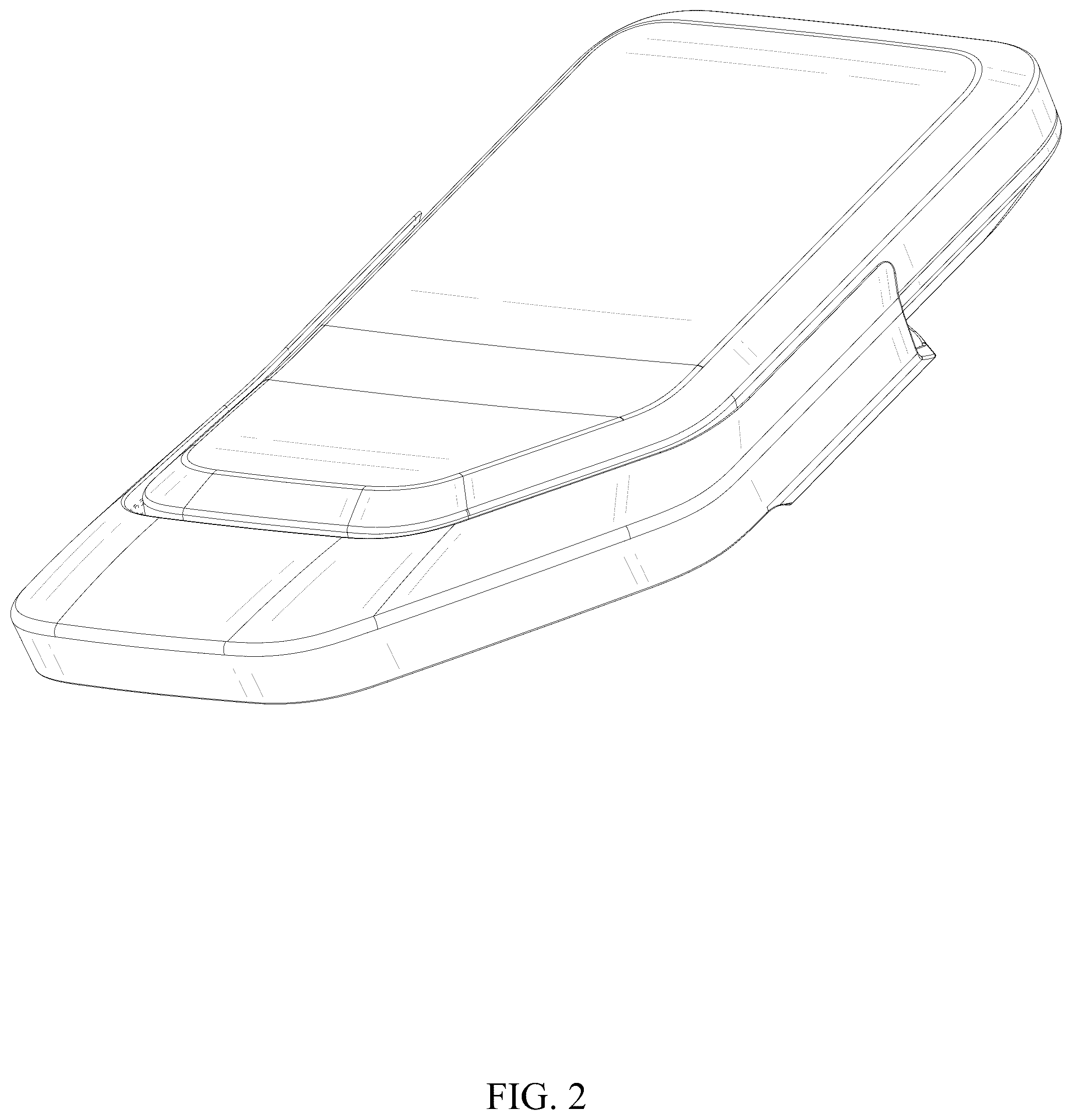 Patent USD1043452 Figure 2 – Dashboard for electric bicycle