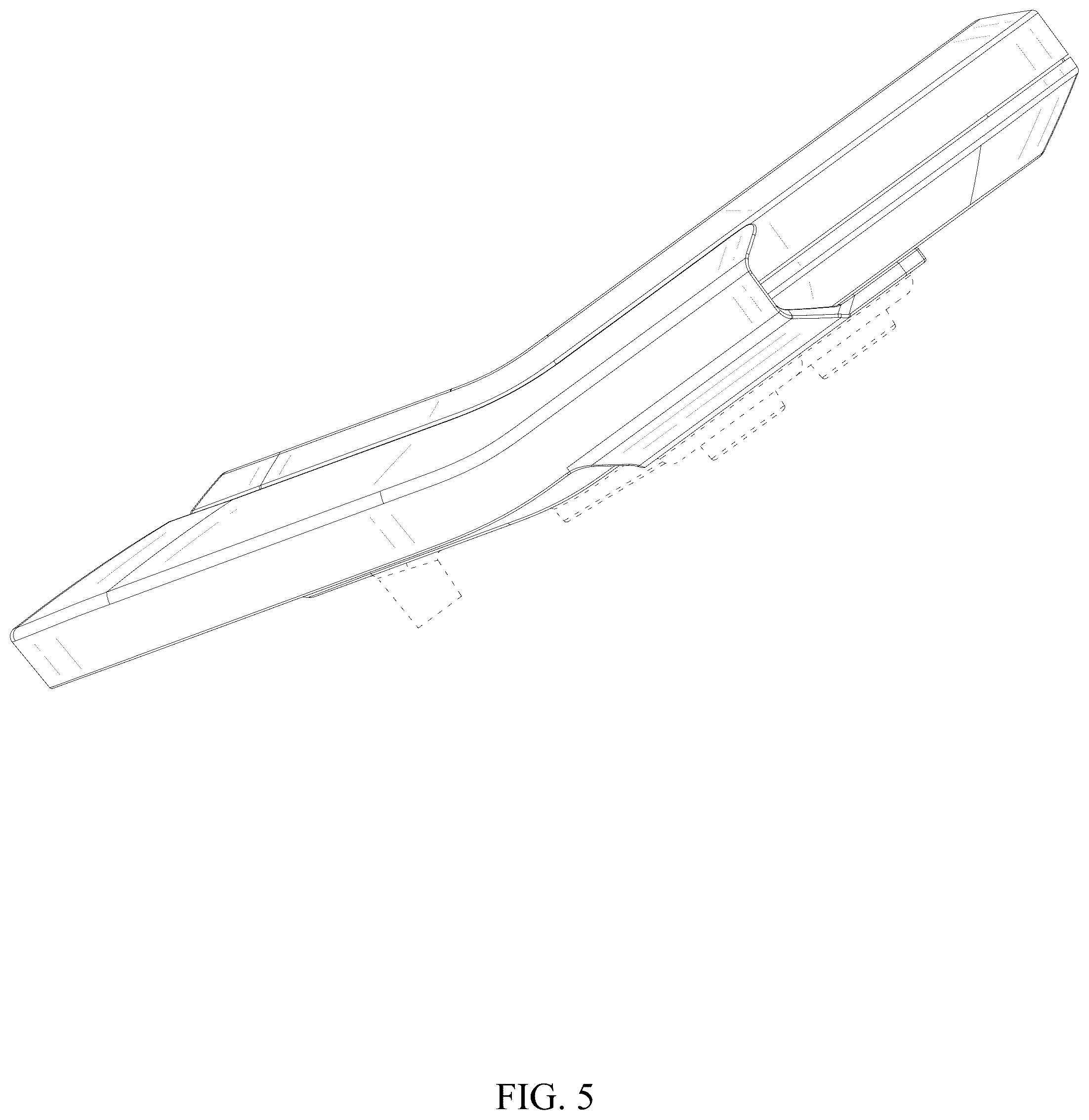 Patent USD1043452 Figure 5 – Dashboard for electric bicycle