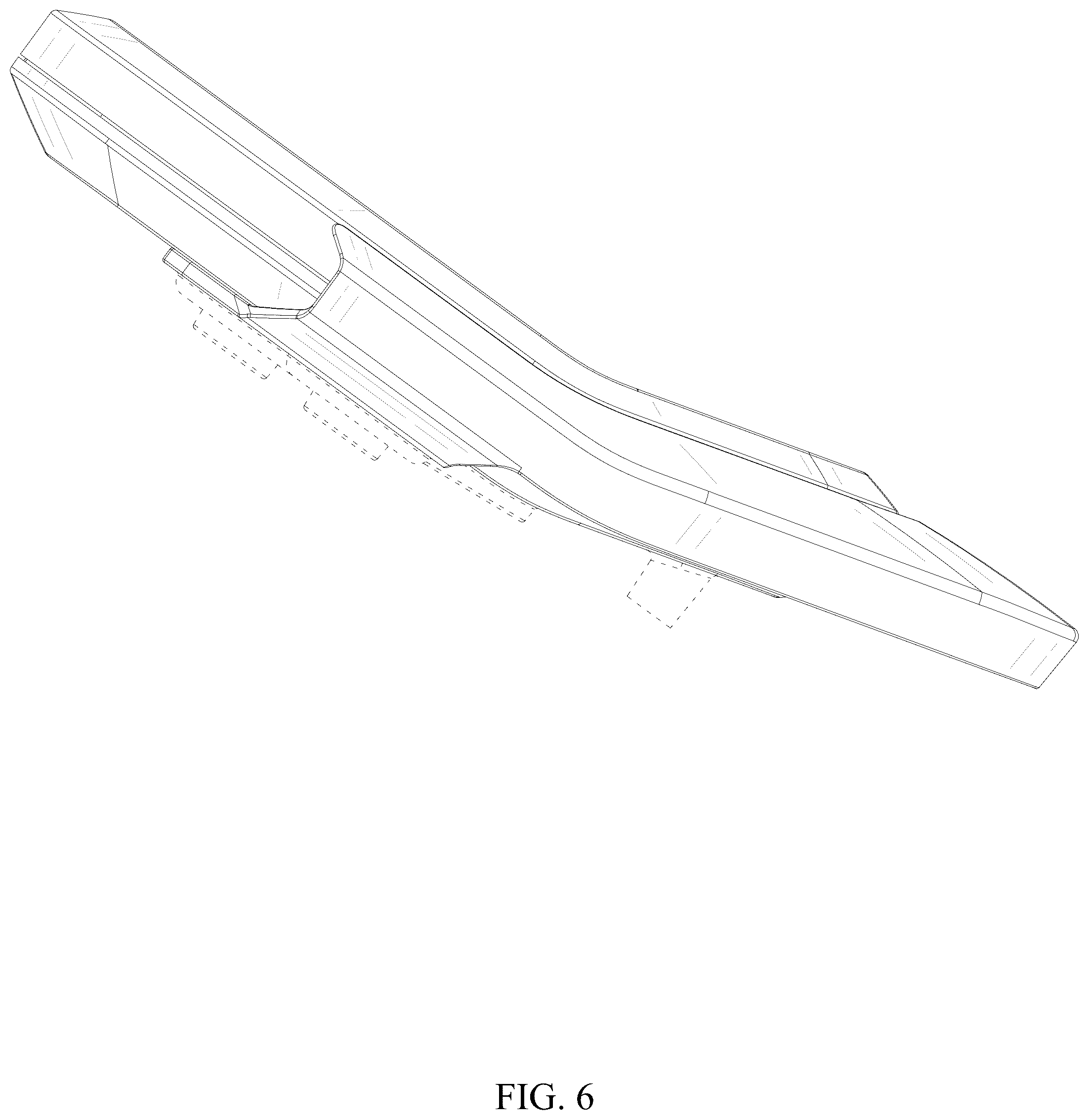 Patent USD1043452 Figure 6 – Dashboard for electric bicycle