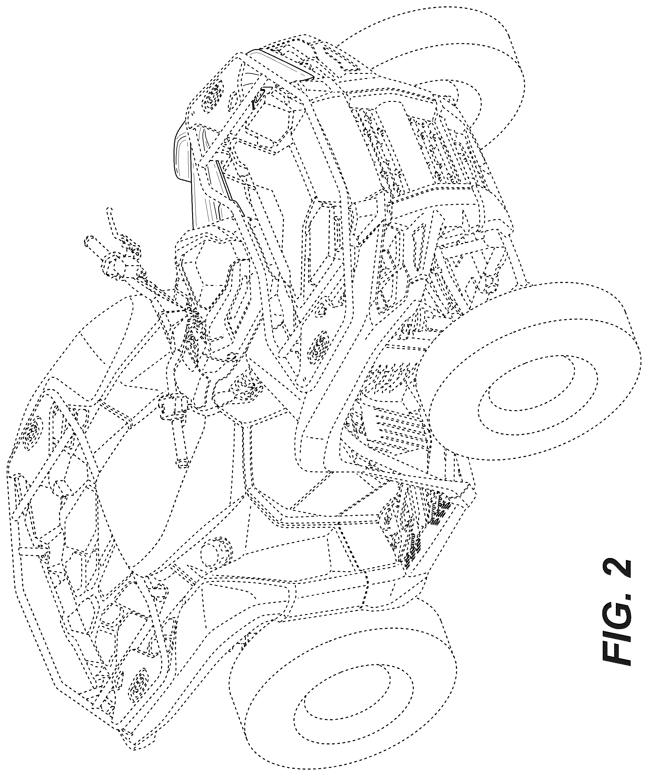 Patent USD1043453 Figure 2 – Vehicle body panel