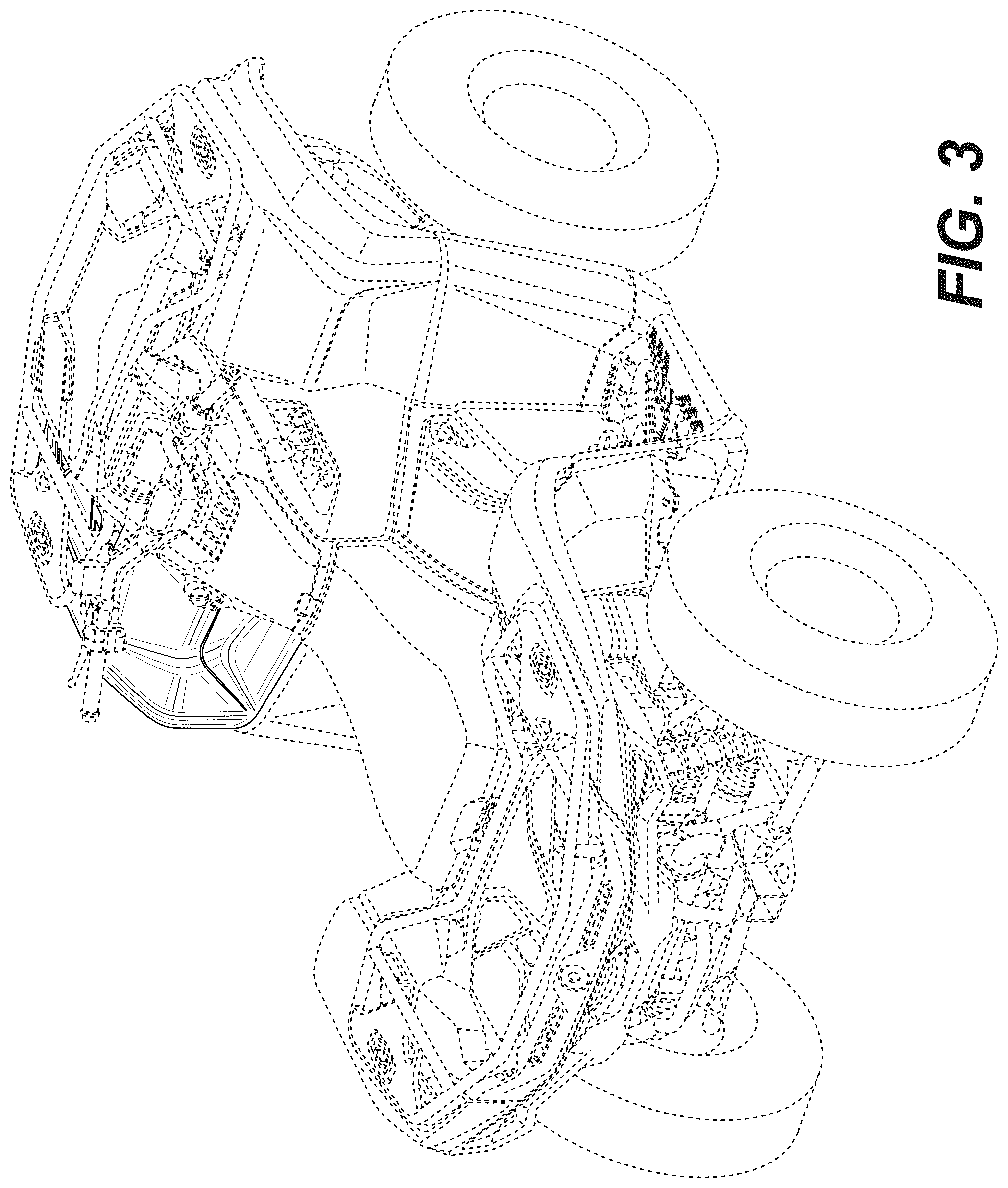 Patent USD1043453 Figure 3 – Vehicle body panel