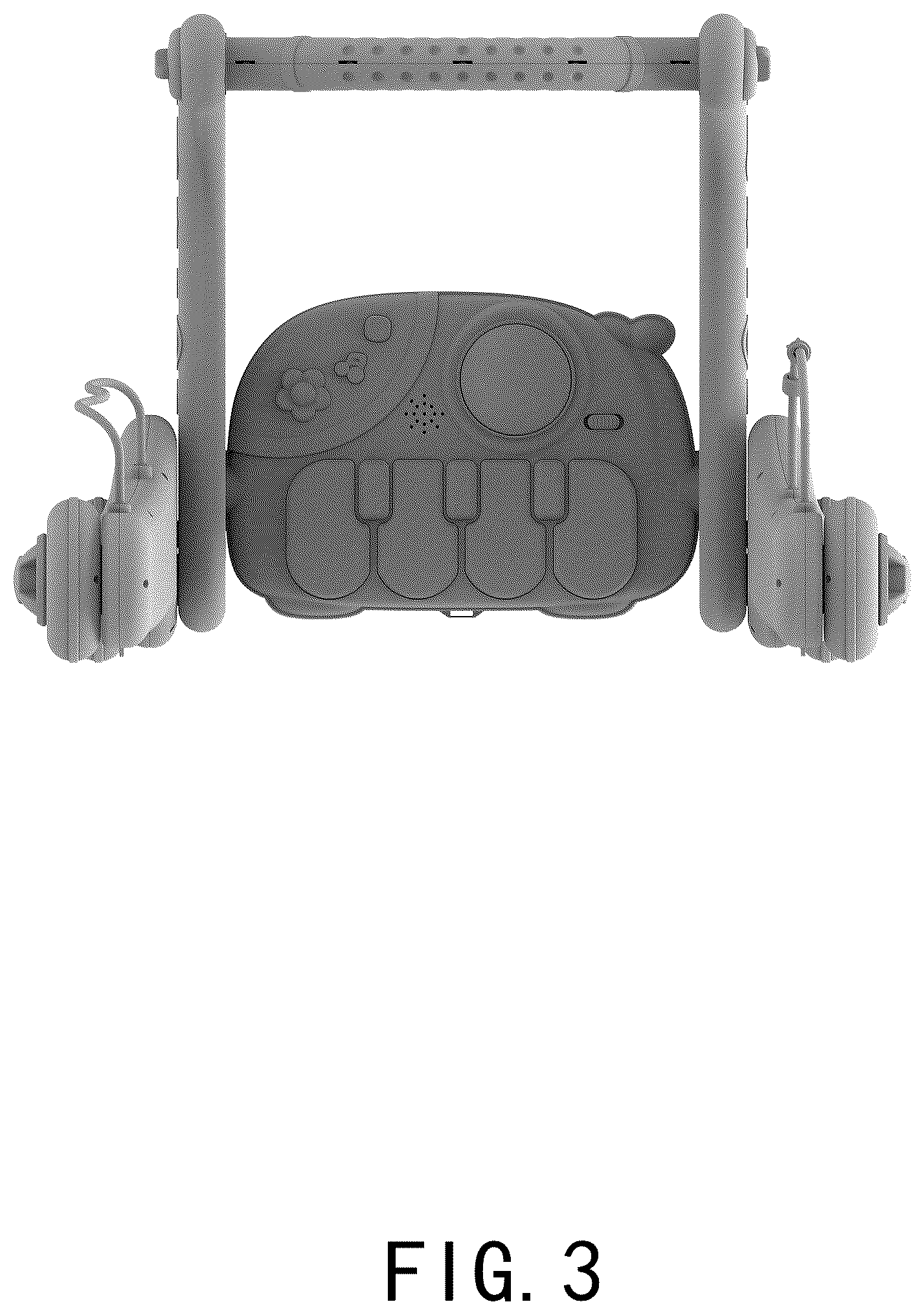 Patent USD1043454 Figure 3 – Baby walker
